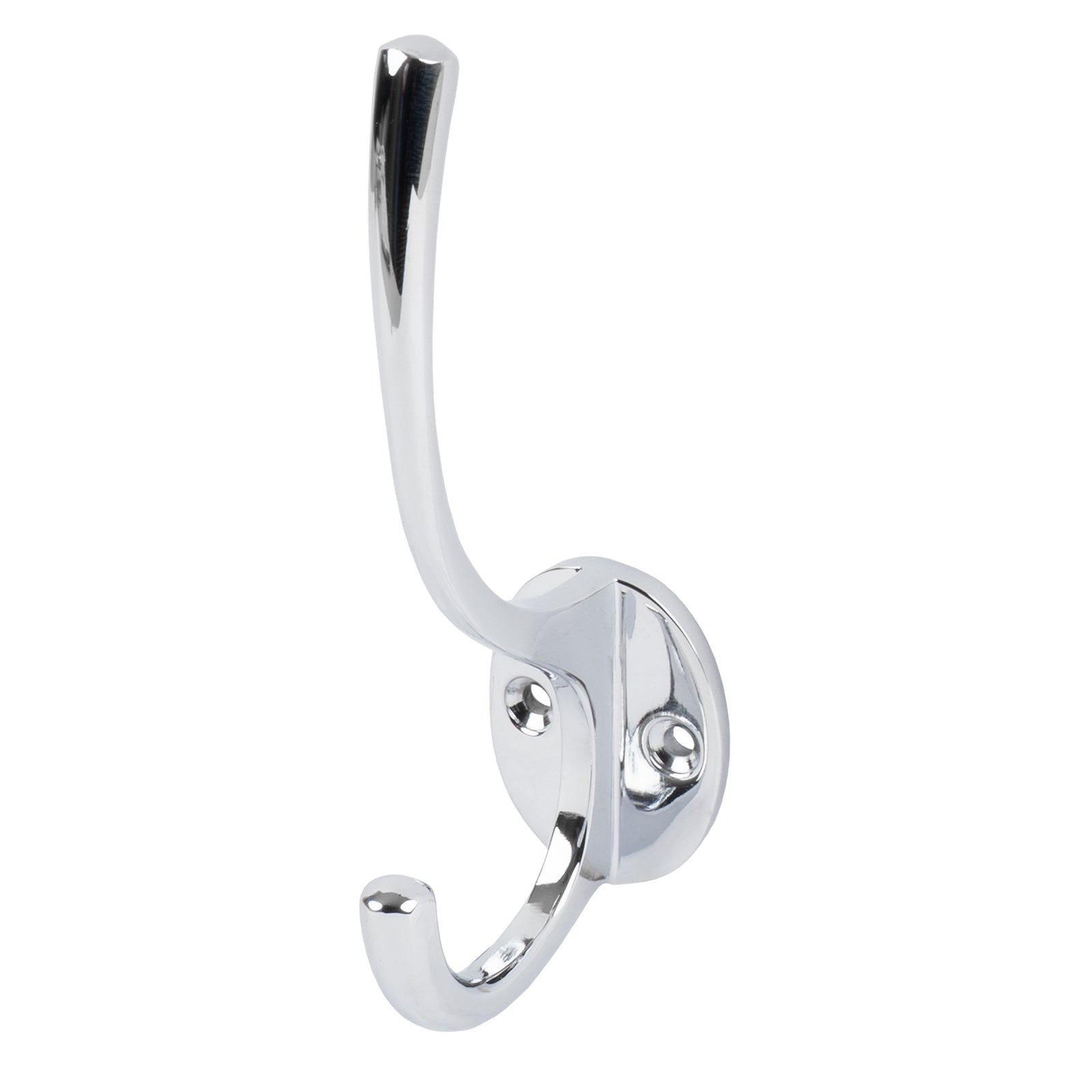 polished chrome hat and coat hook, modern hook SHOW