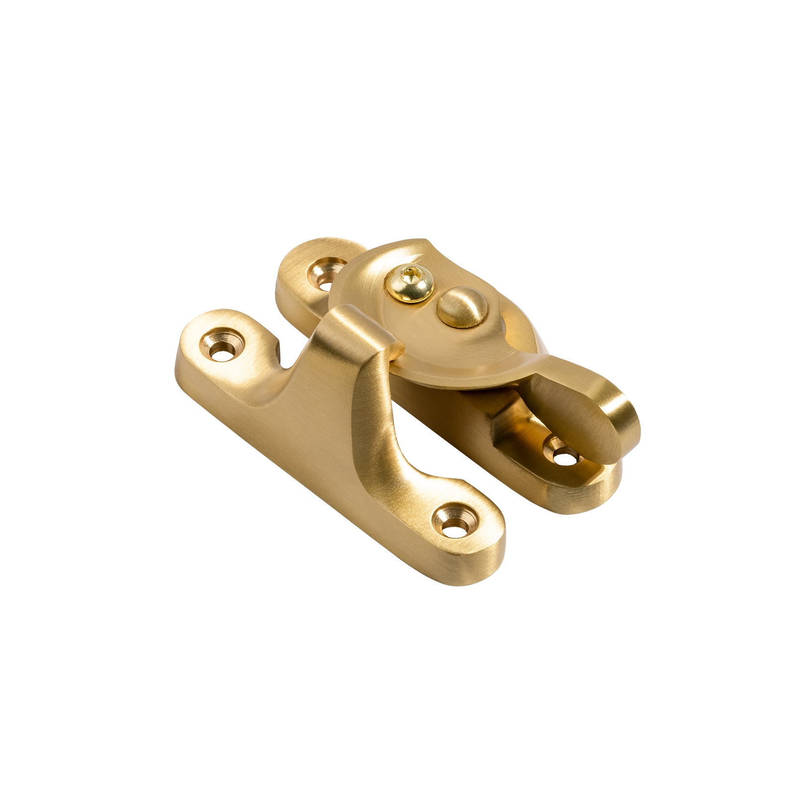 satin brass fitch sash fastener lock SHOW