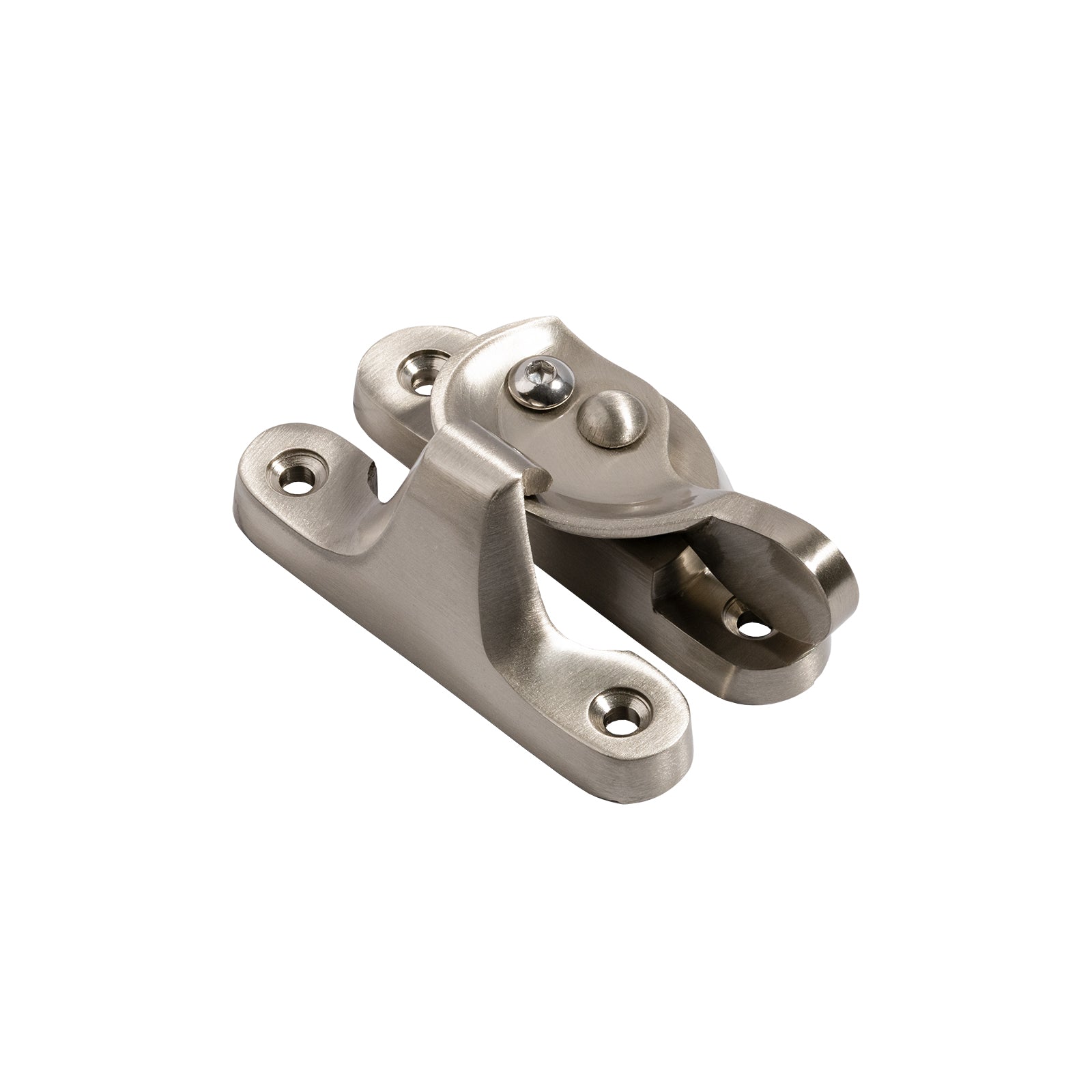 satin nickel fitch sash fastener lock SHOW