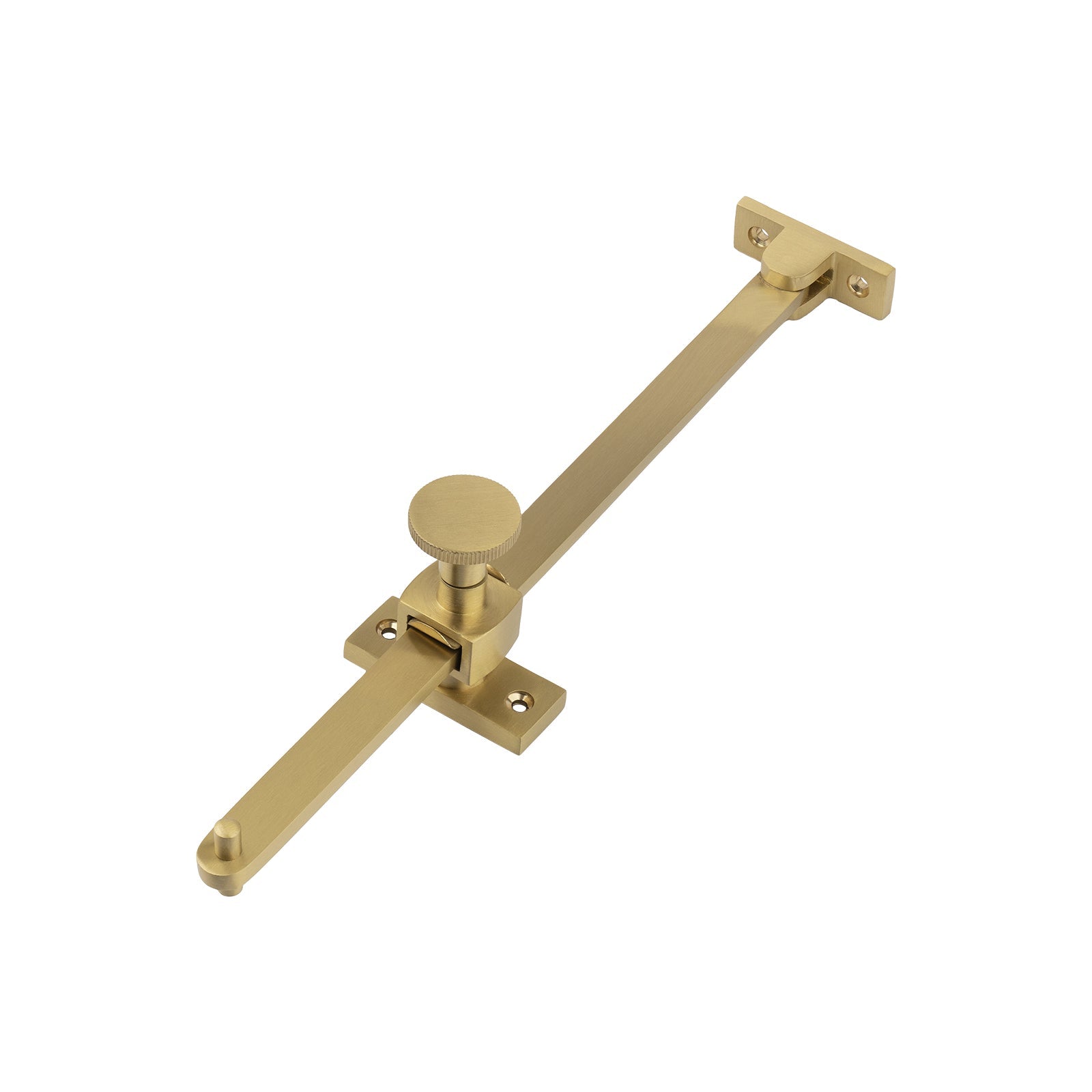 satin brass sliding casement stay SHOW