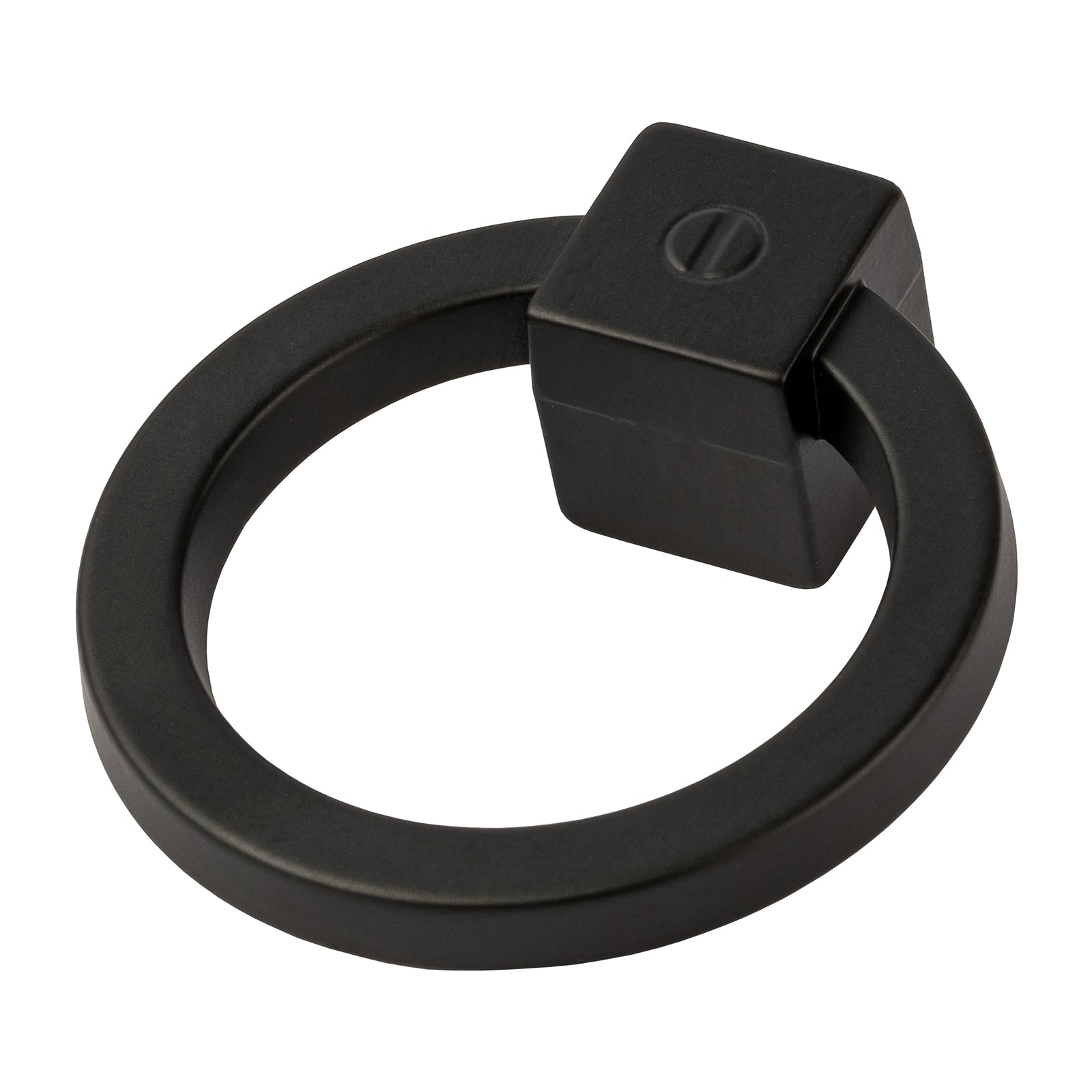 Ring Pull Handle Matt Black SHOW