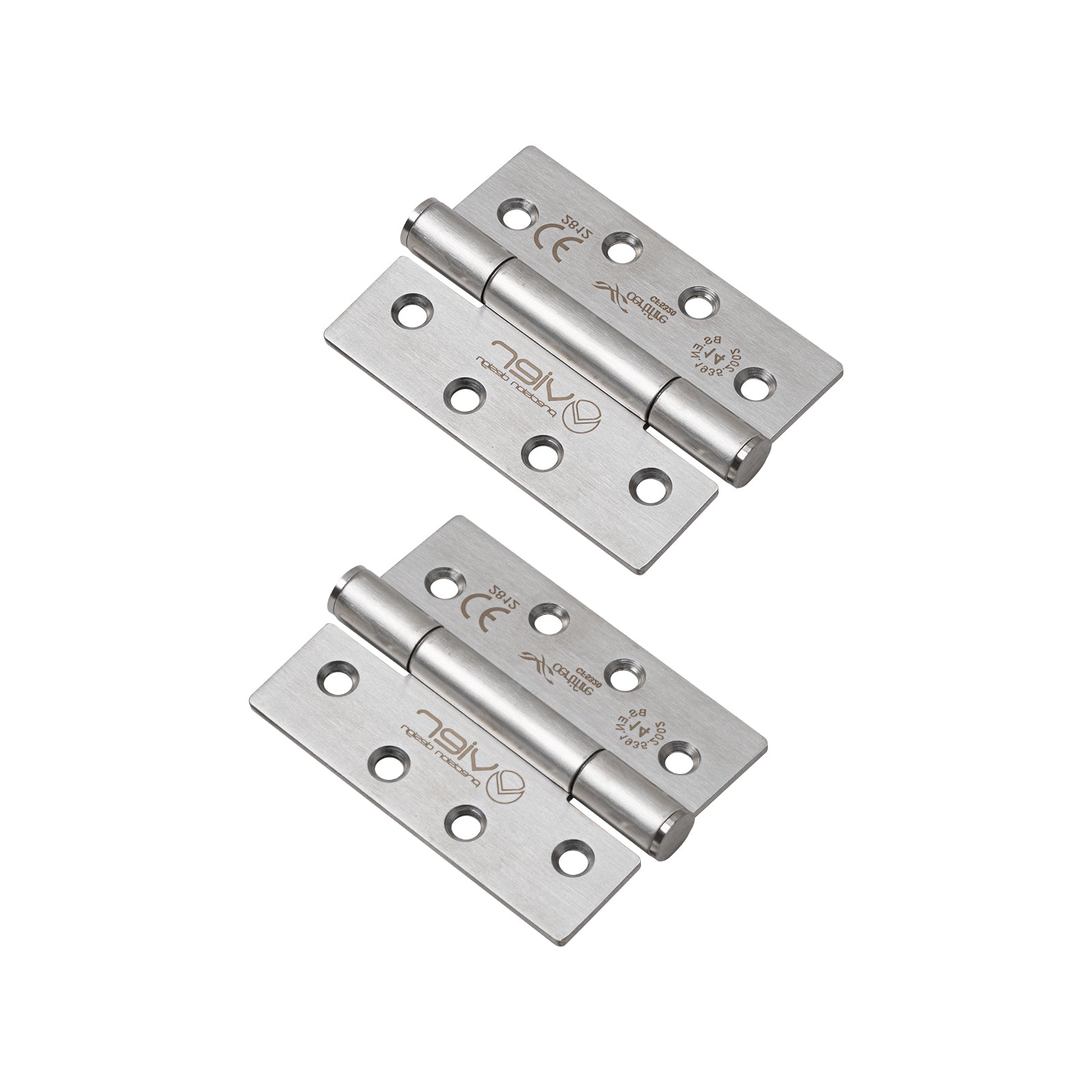 Concealed Knuckel Hinges 4 inch, Grade 14 hinges, stainless steel butt hinges