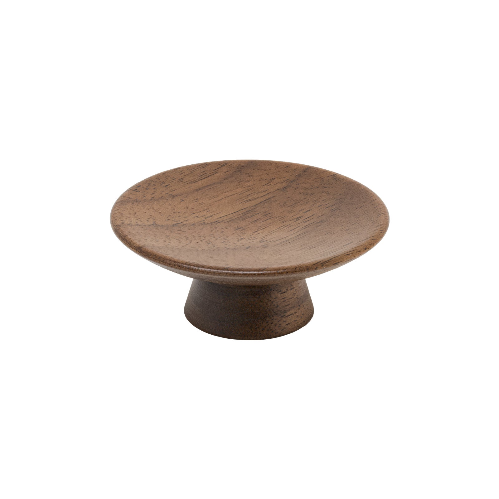 SHOW 50mm Convex Cabinet Knob In Walnut Finish