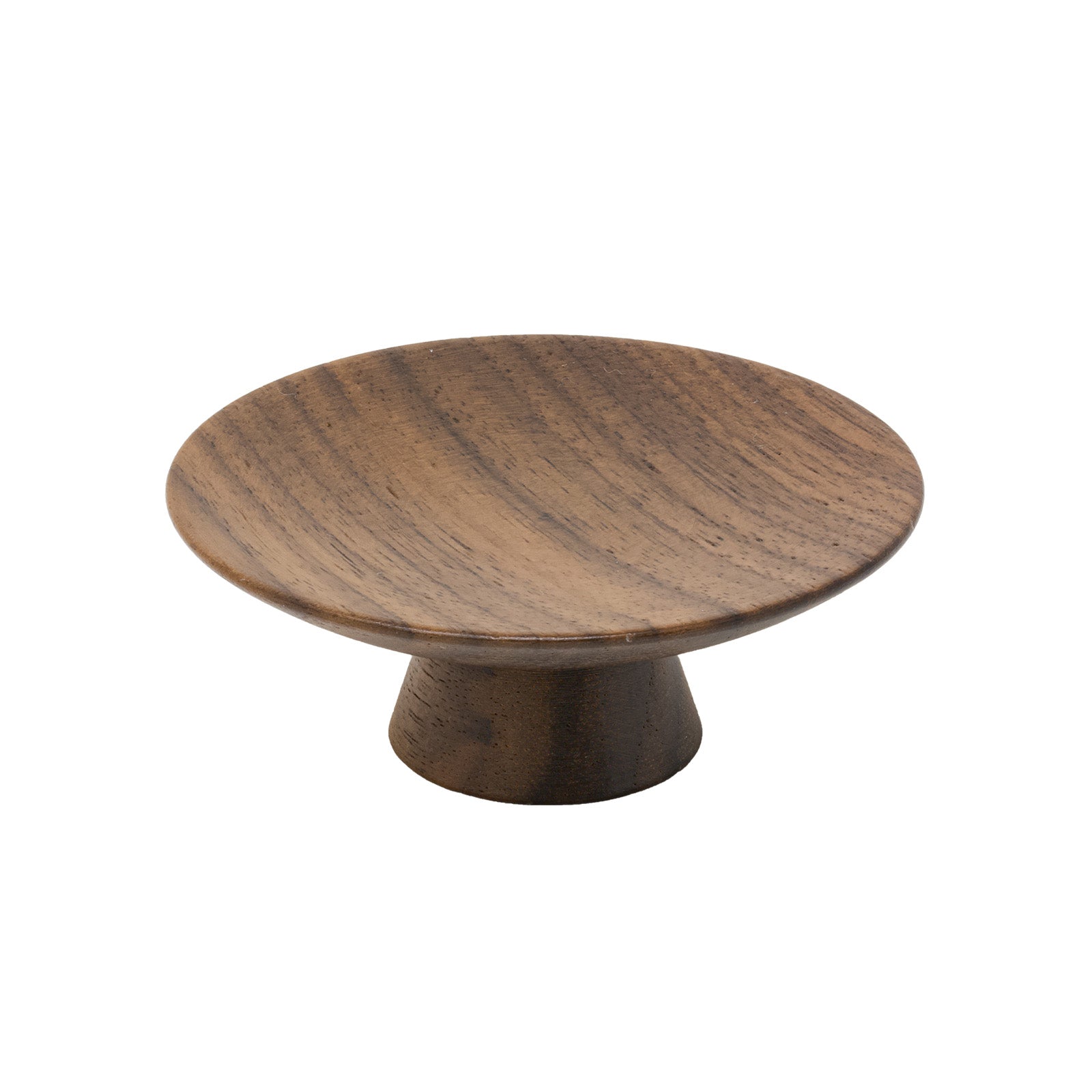 SHOW 65mm Convex Cabinet Knob In Walnut Finish