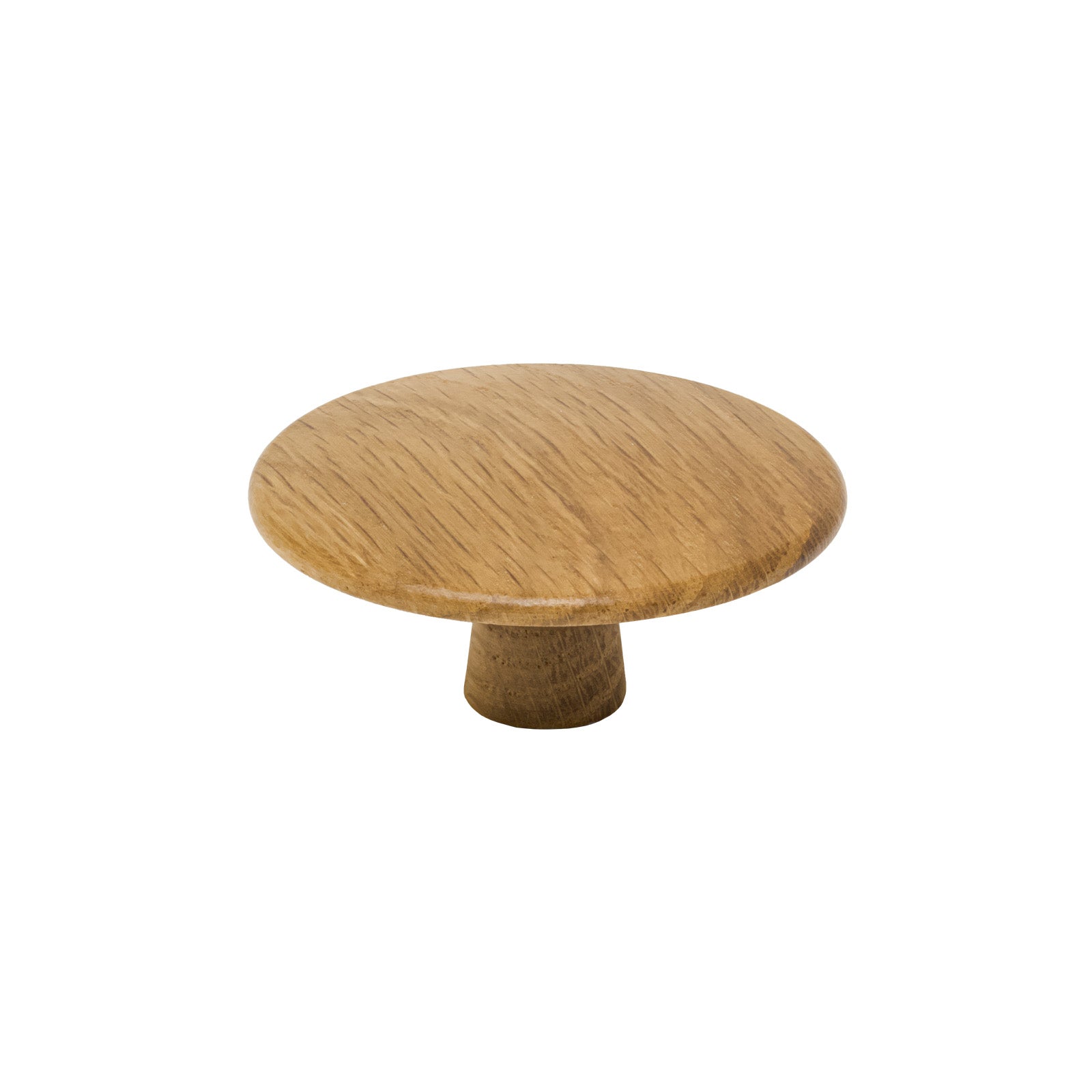 SHOW 48mm Mushroom Cabinet Knob In Oak Finish