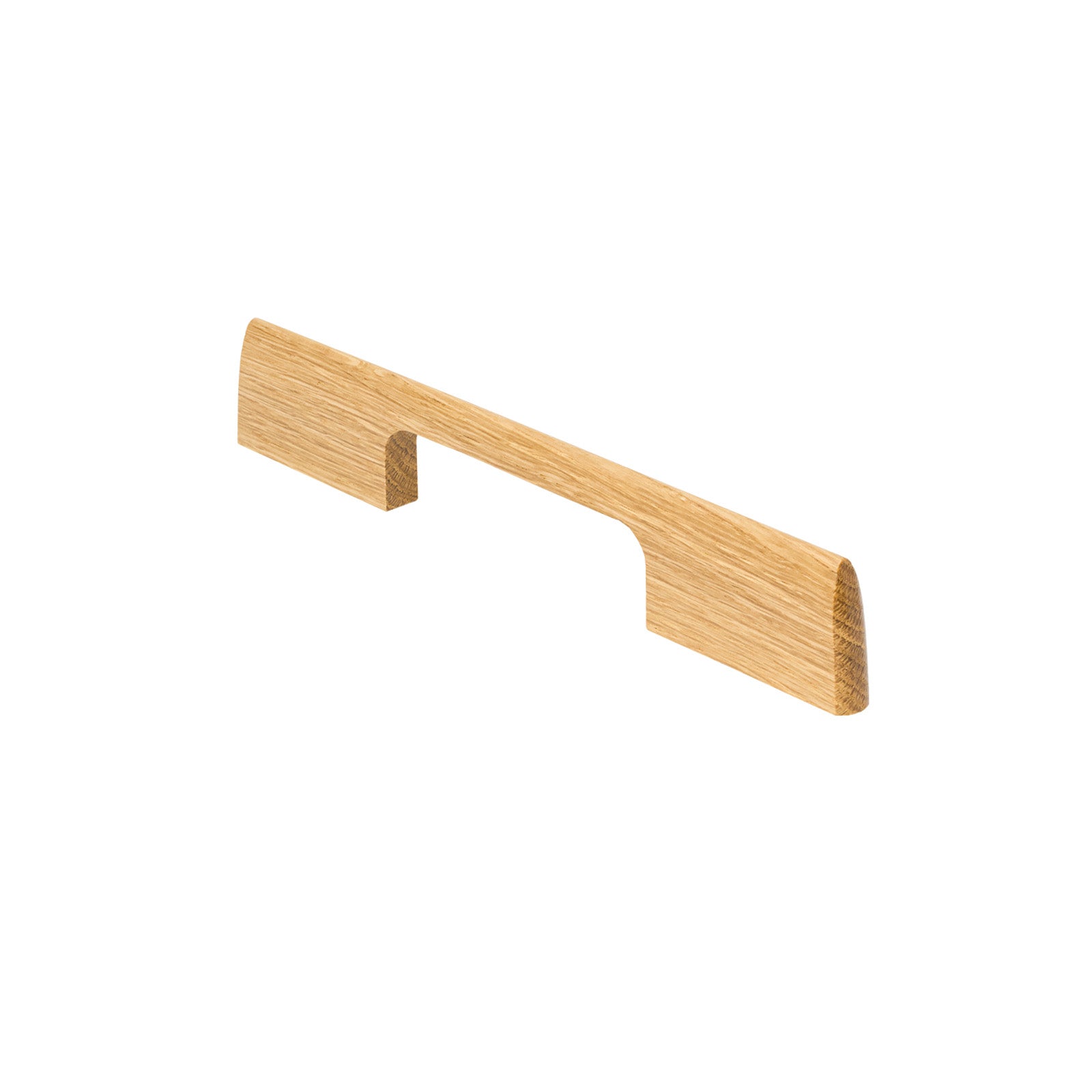 SHOW 160mm Slim Metro Cabinet Pull Handle In Oak Finish