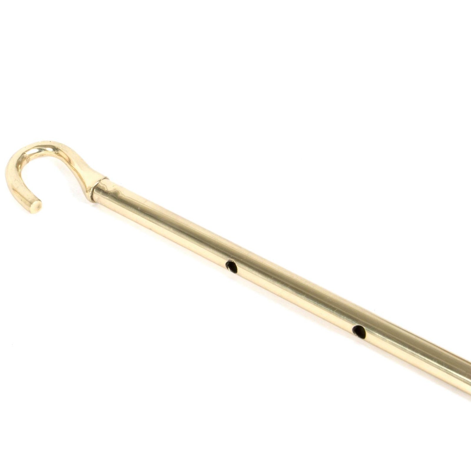 SHOW Polished Brass Telescopic Window WInder Hook