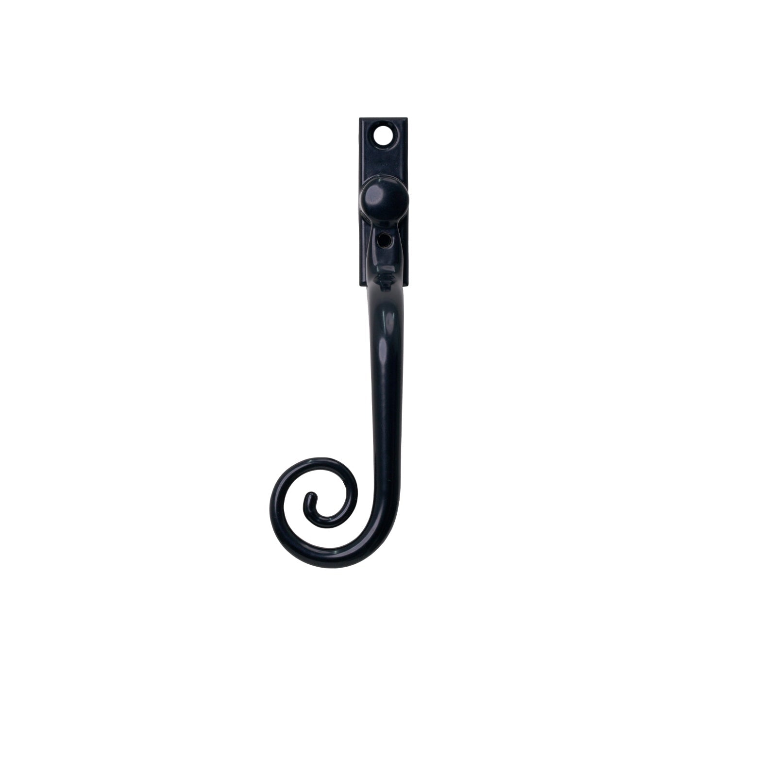 Image of LH Black Deluxe Monkeytail Espagnolette