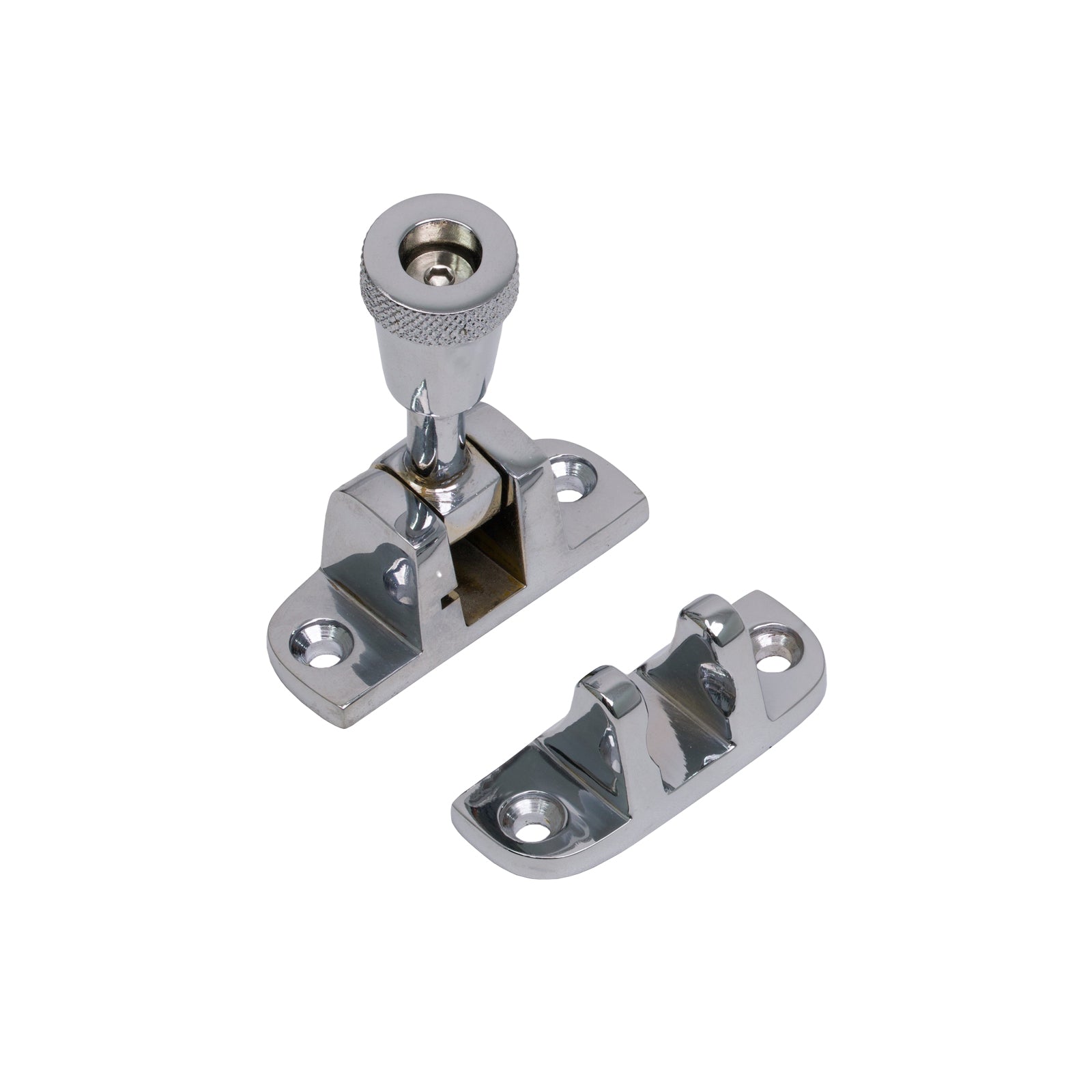 Radiused Brompton Brighton Fastener Polished Chrome