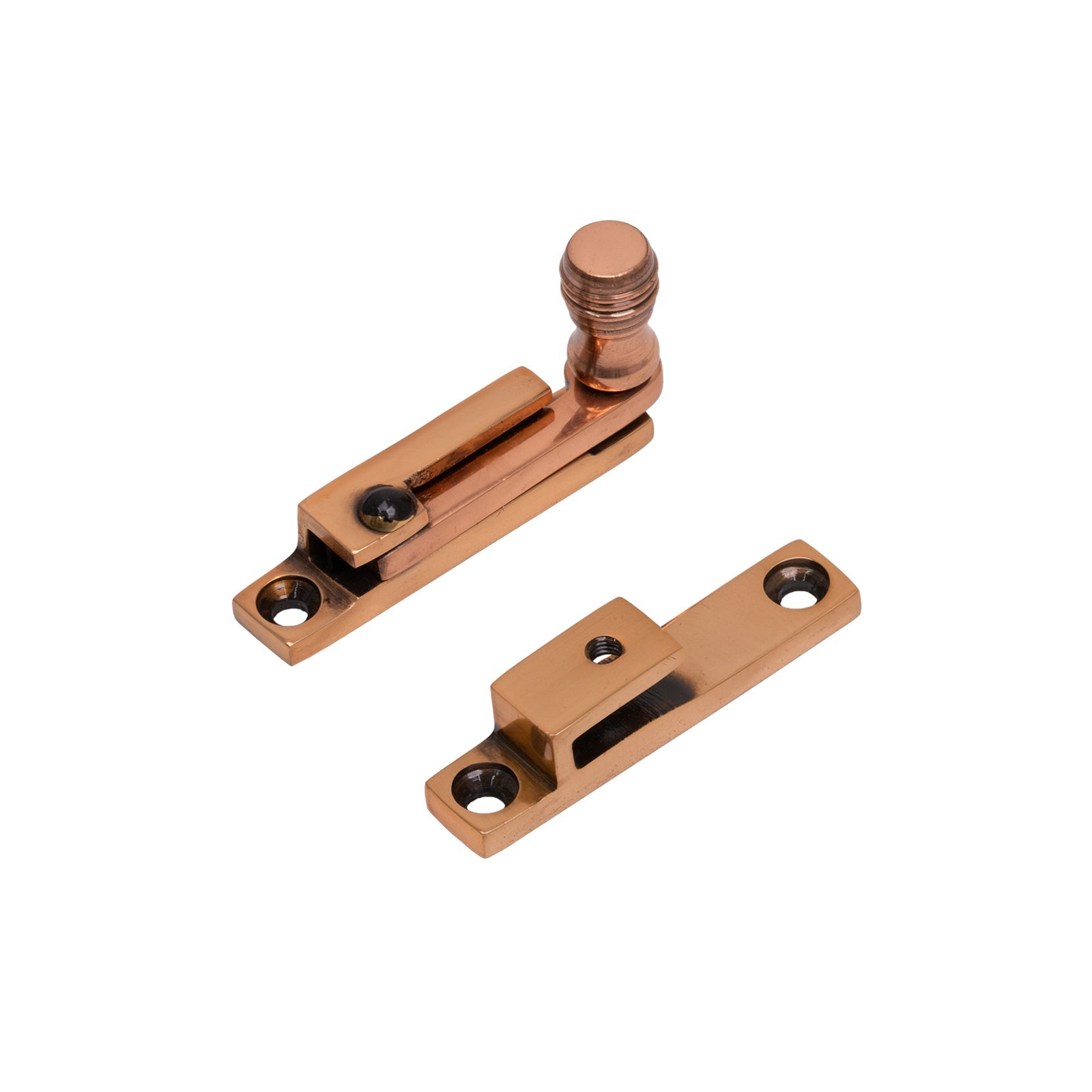 Prestbury Quadrant Fastener - Narrow Polished Bronze