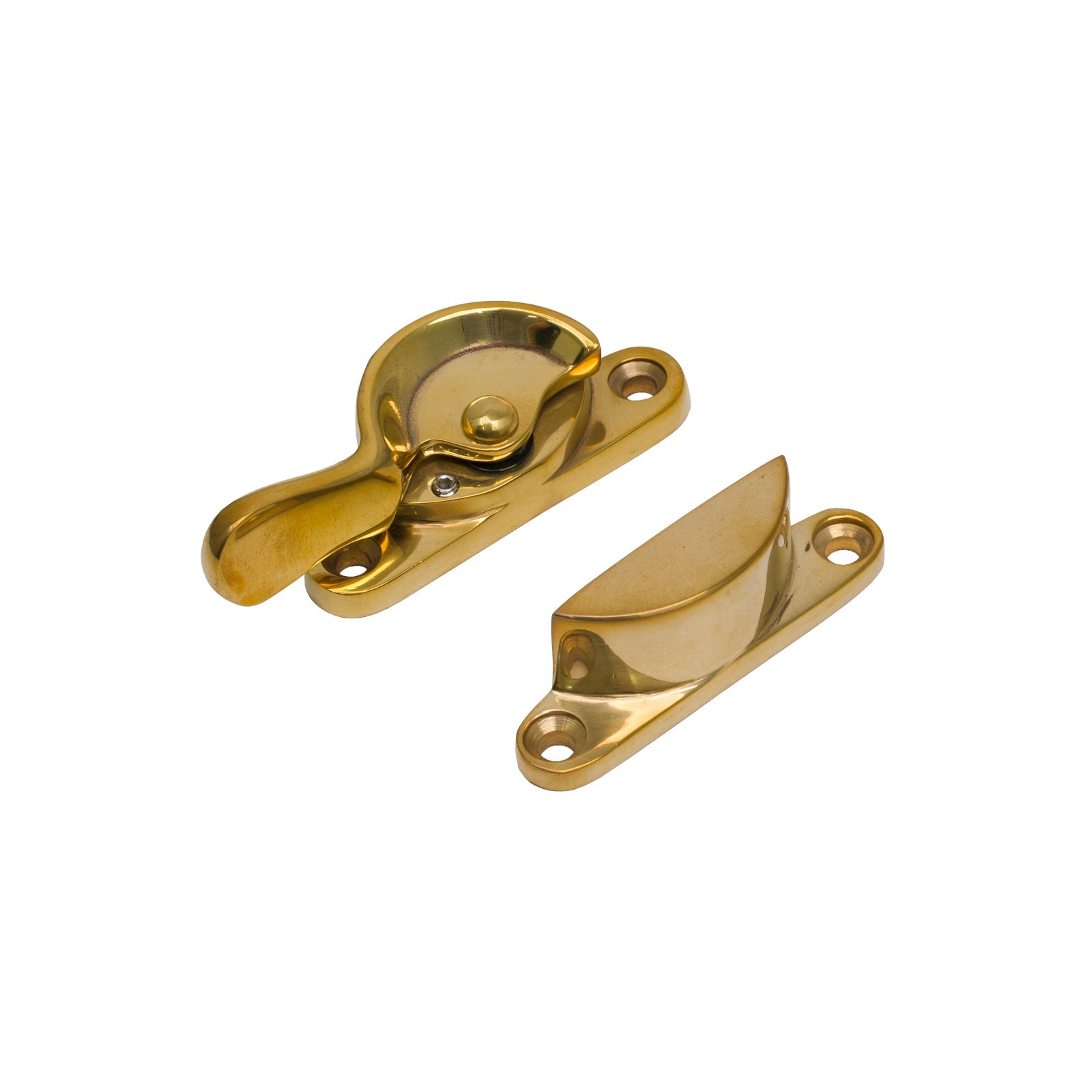 Fitch Fastener Polished Brass