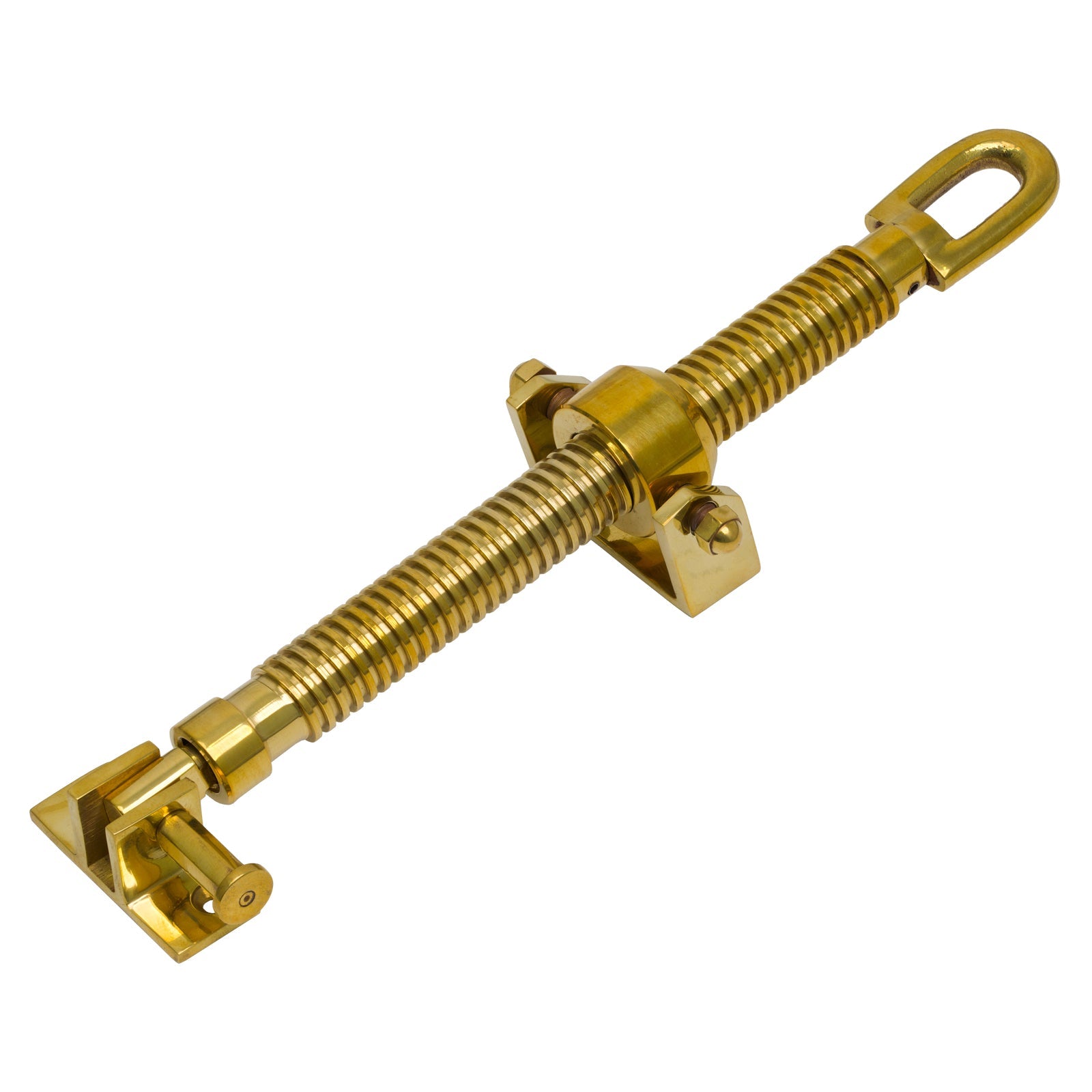 Polished Brass Fanlight Window Screw Opener