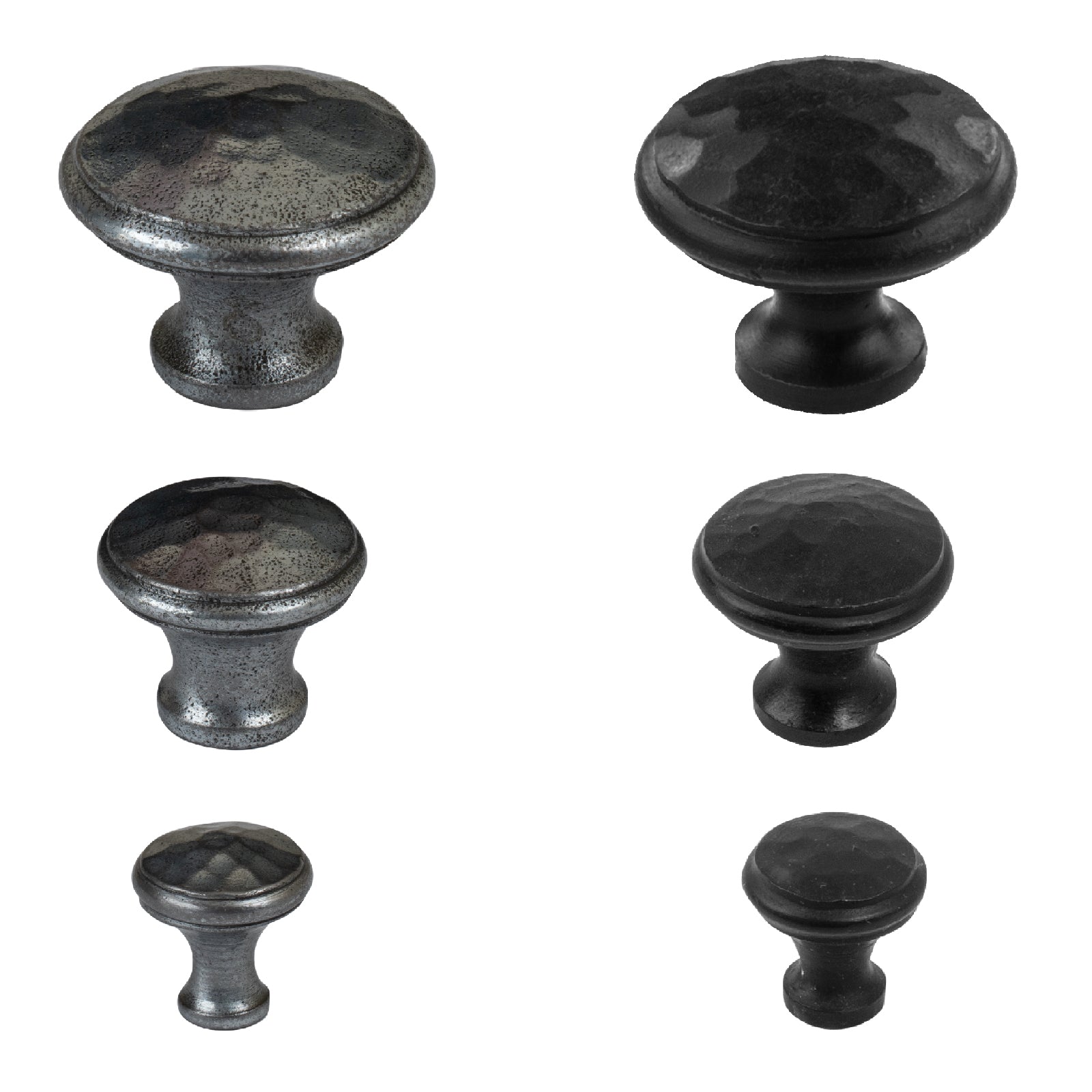 Beaten cabinet knobs