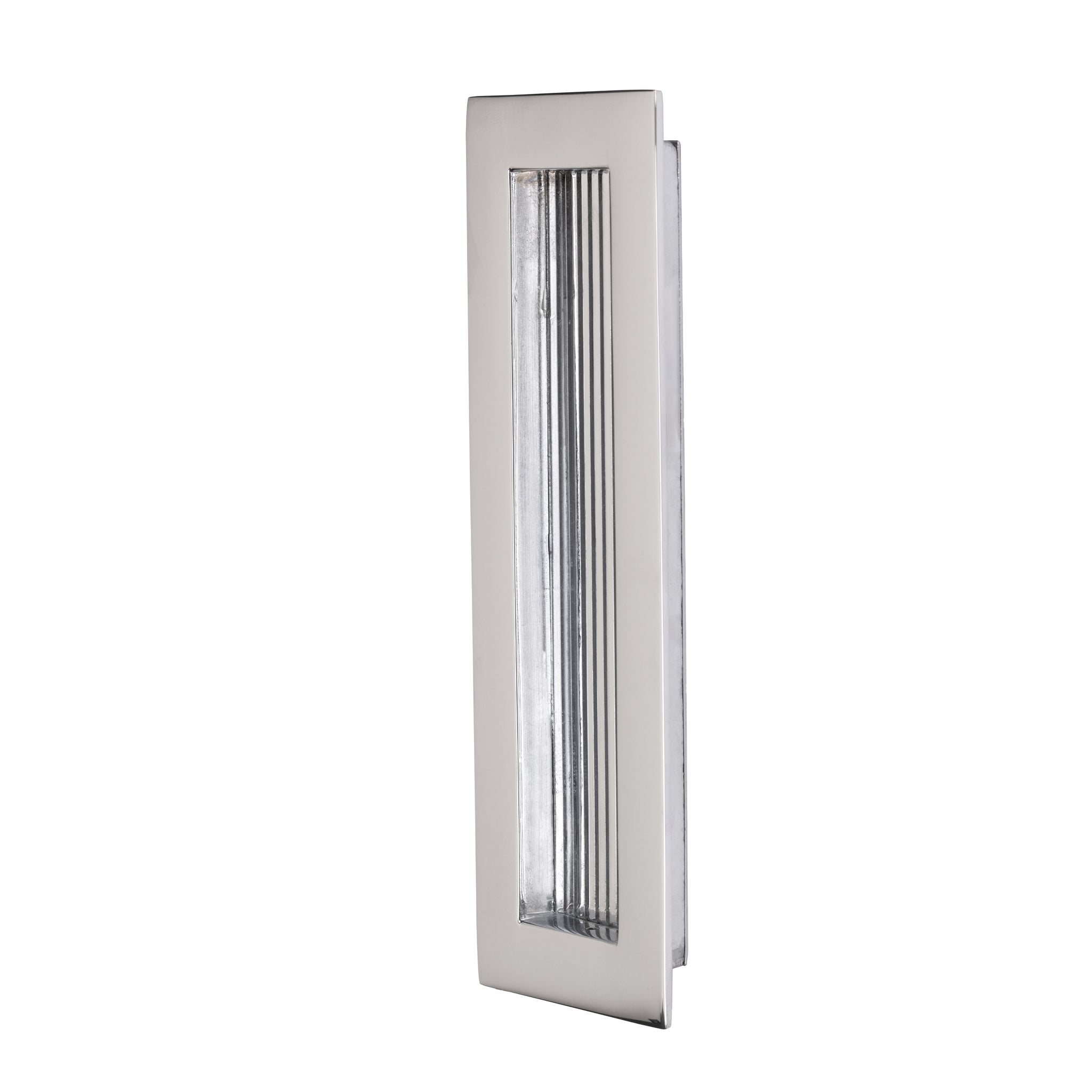 chrome flush pull handle for sliding doors