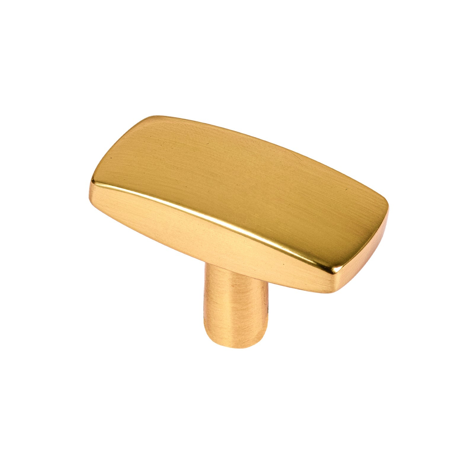 polished brass rectangular cabinet knobs, kitchen cupboard knobs SHOW