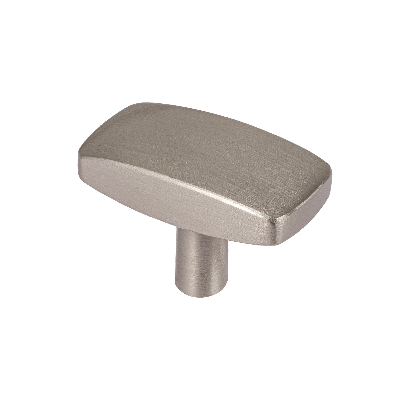 satin nickel rectangular cabinet knobs, kitchen cupboard knobs SHOW