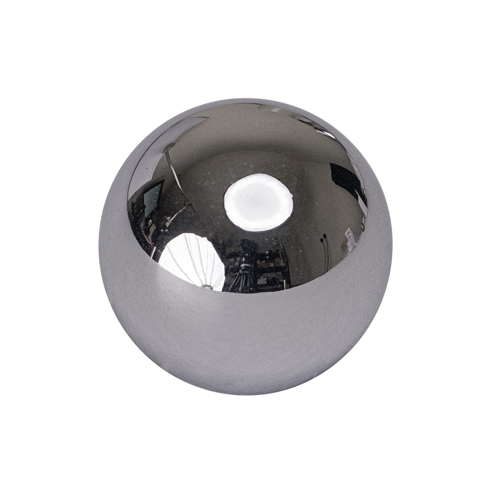 Chrome globe cabinet knobs, round cupboard knobs, kitchen knobs SHOW