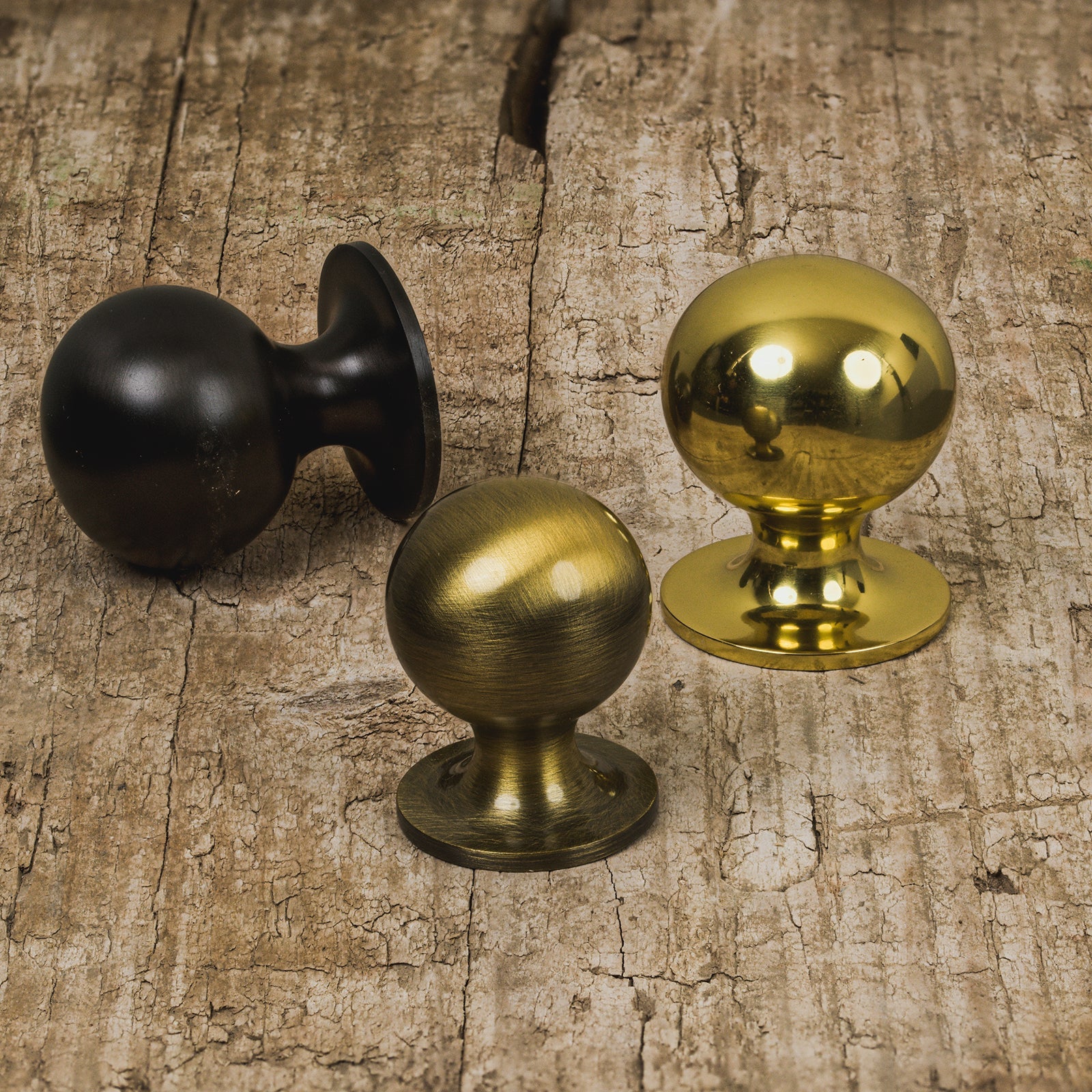SHOW Hover Image of 25mm Matt Bronze Ball Cabinet Knobs