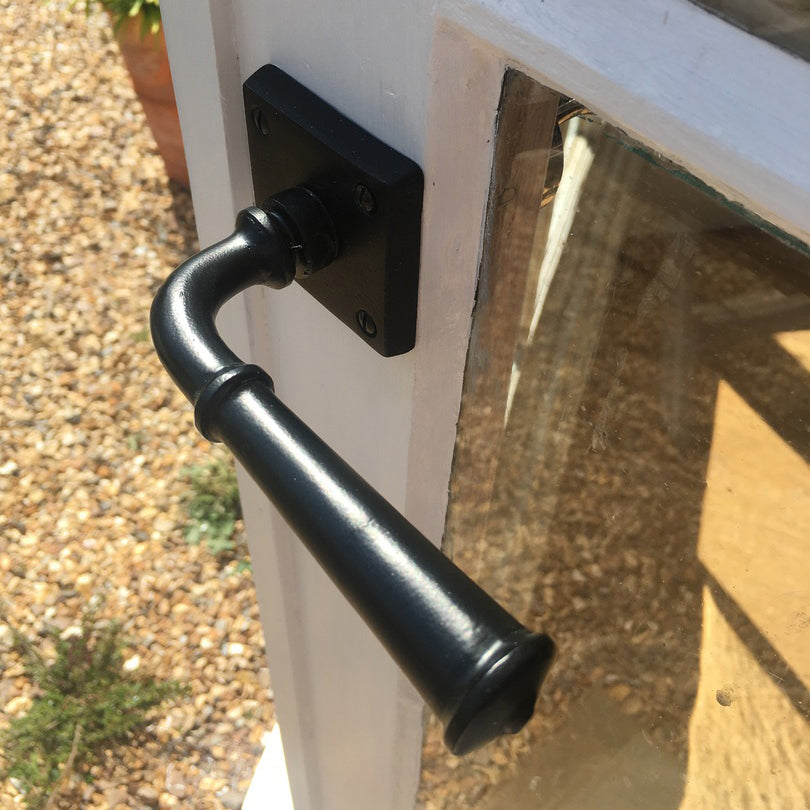 Lever on rose door handle SHOW