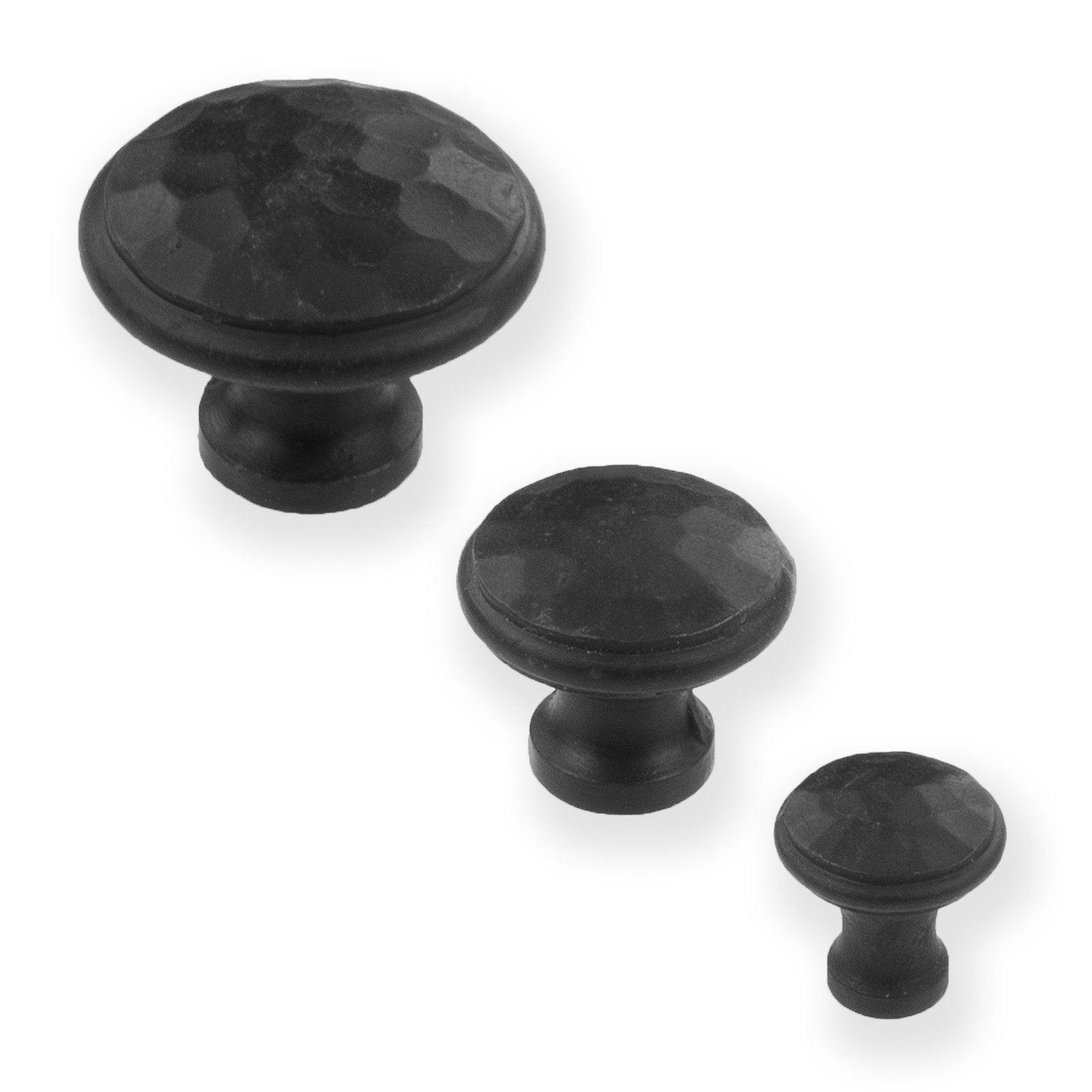 Black cast iron cabinet knobs also referred to as drawer knobs black