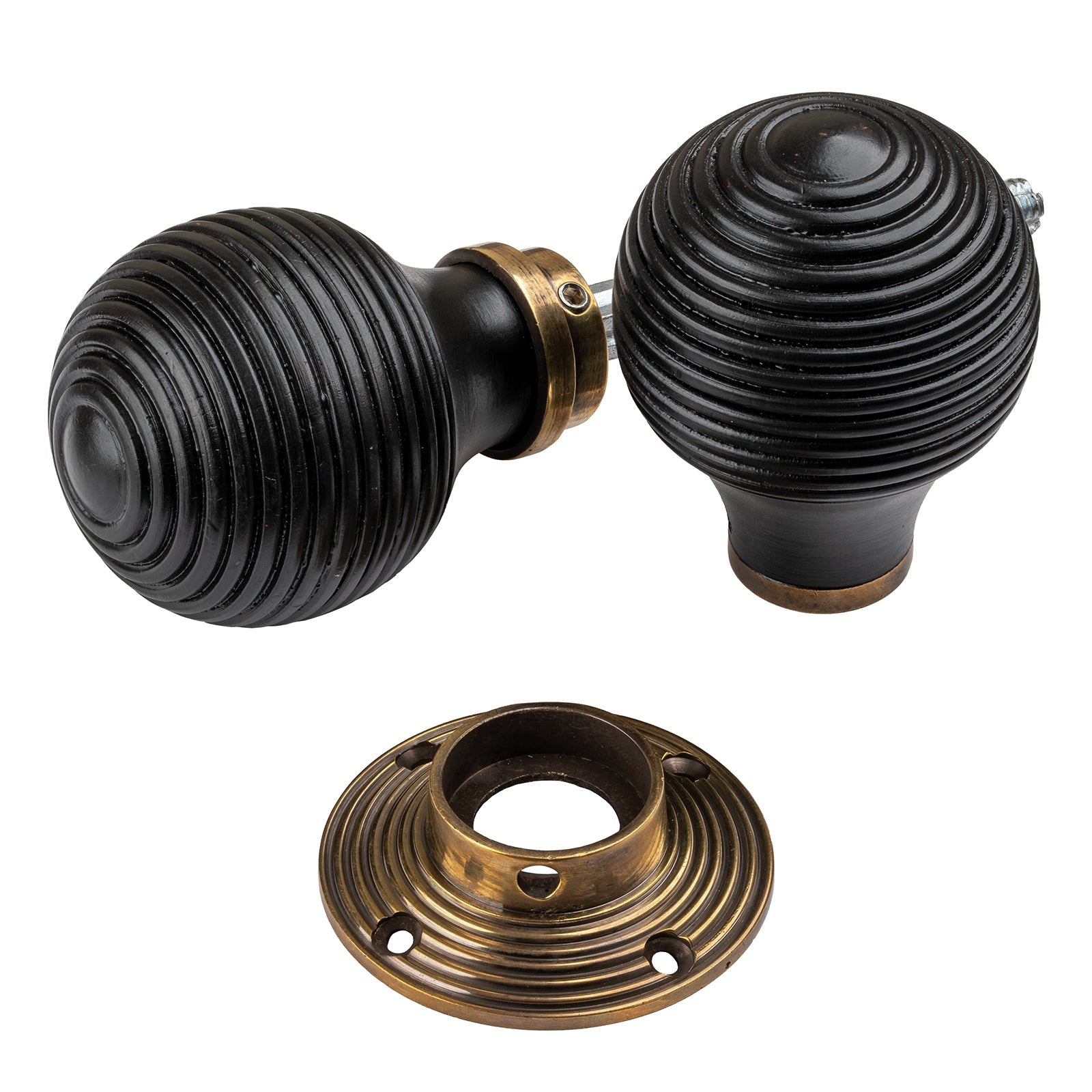 black rim lock door knob, beehive rim door knob SHOW