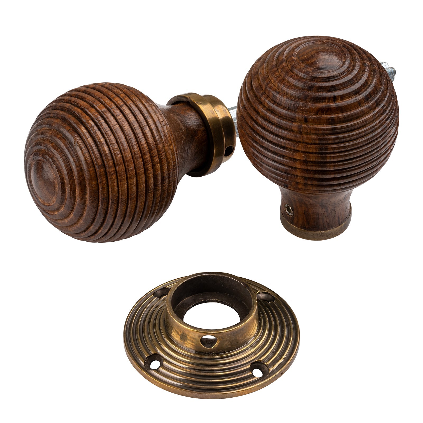 wooden rim lock door knob, beehive rim door knob SHOW