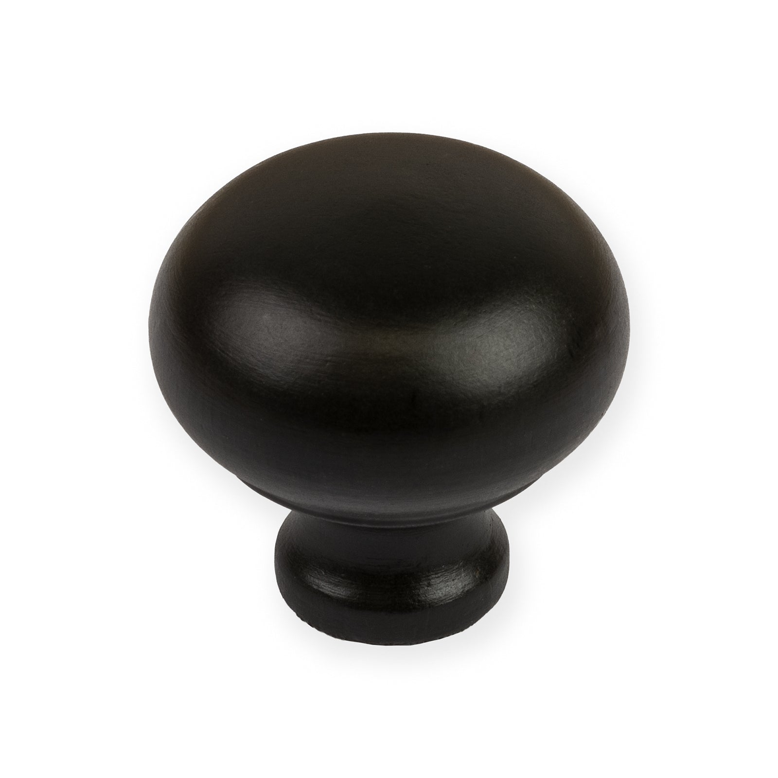 30mm ebonised Bun cabinet door knob