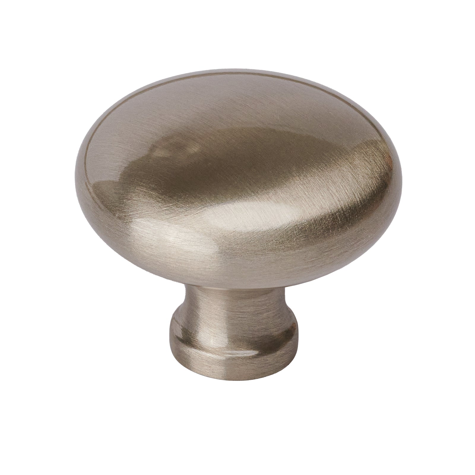 satin nickel cabinet knob