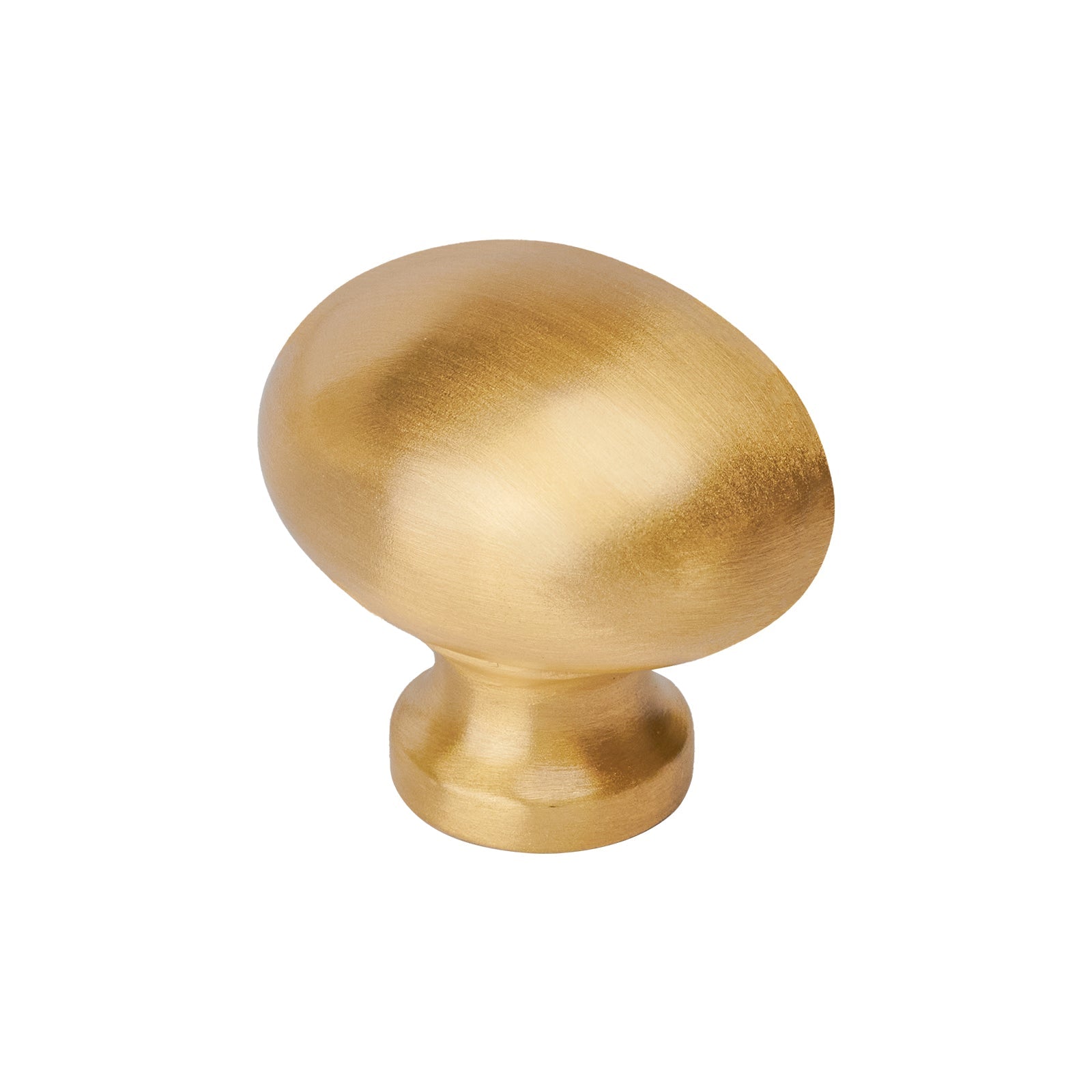 satin brass drawer knob