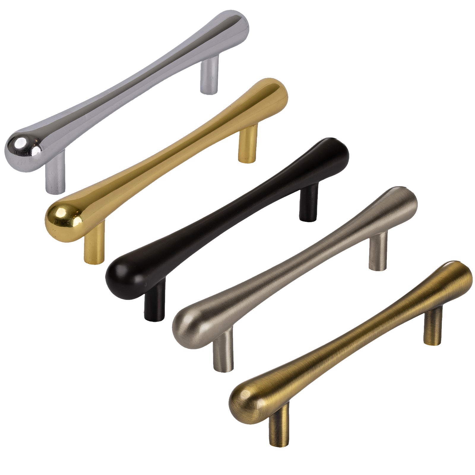 Raindrop Pull Handles, cupboard pull handles