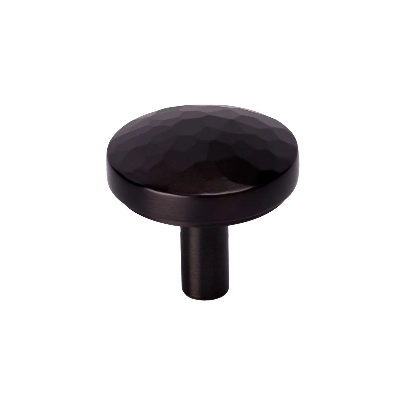 bronze round hammered cabinet knobs 