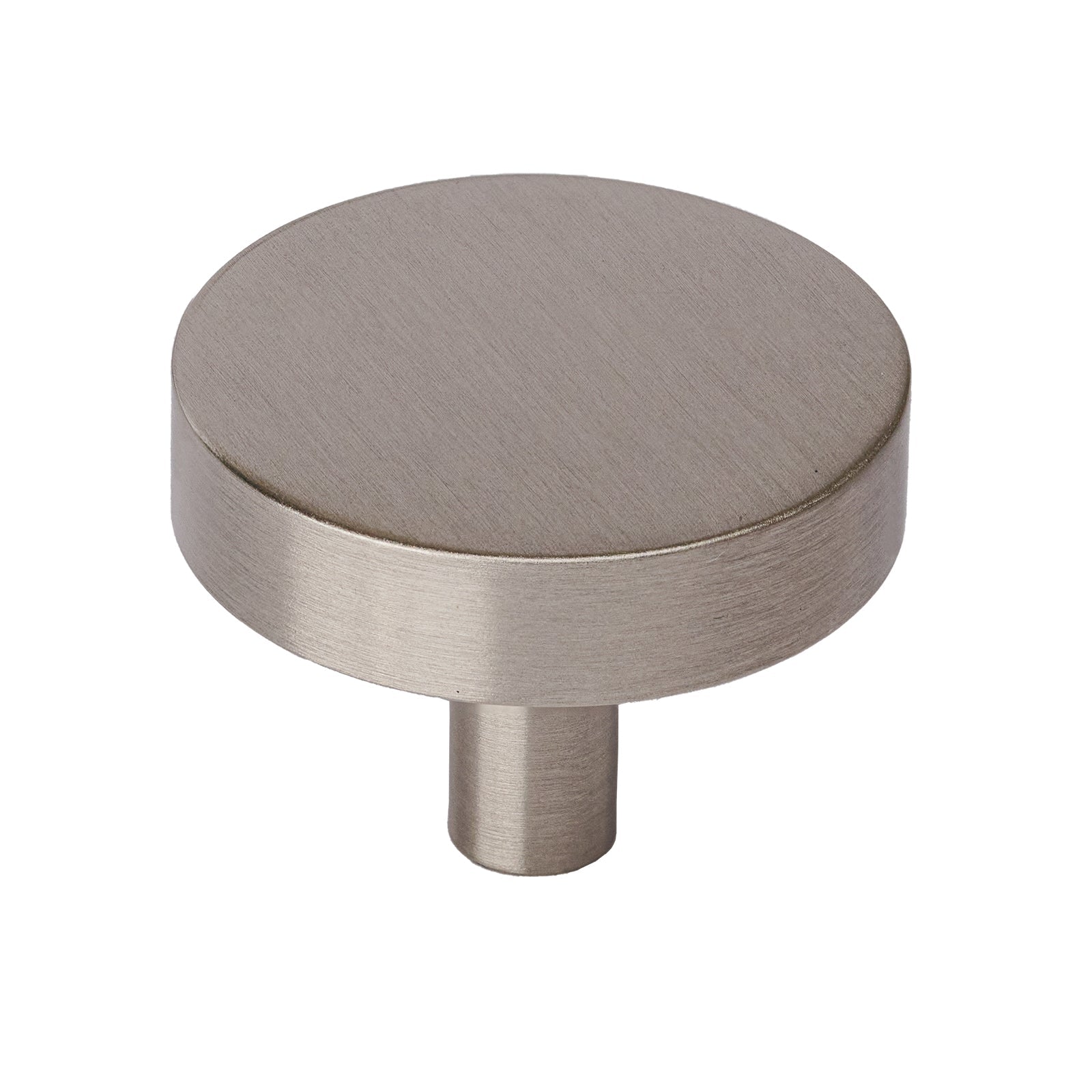 satin nickel cupboard knob