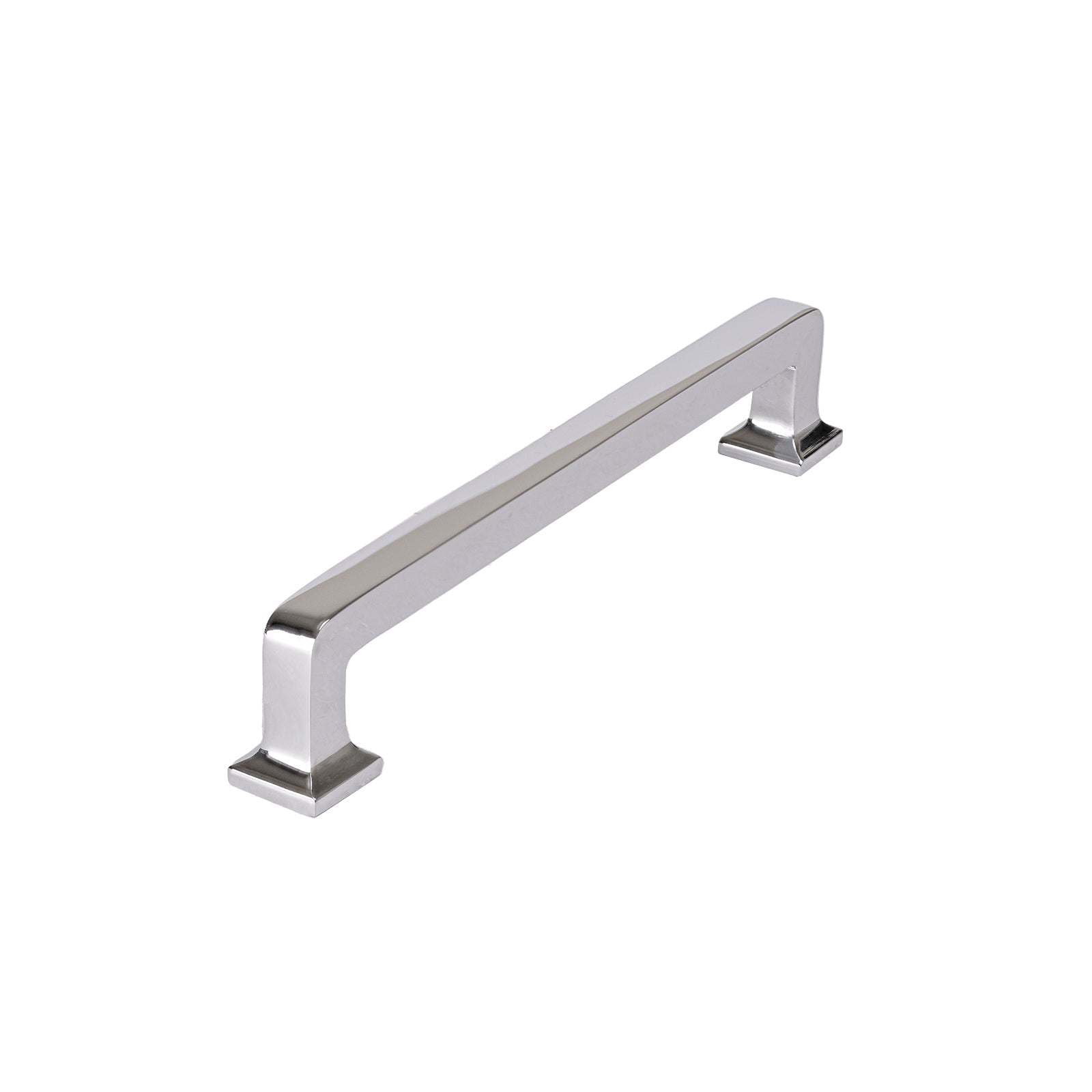 chrome pull handle, kitchen handle