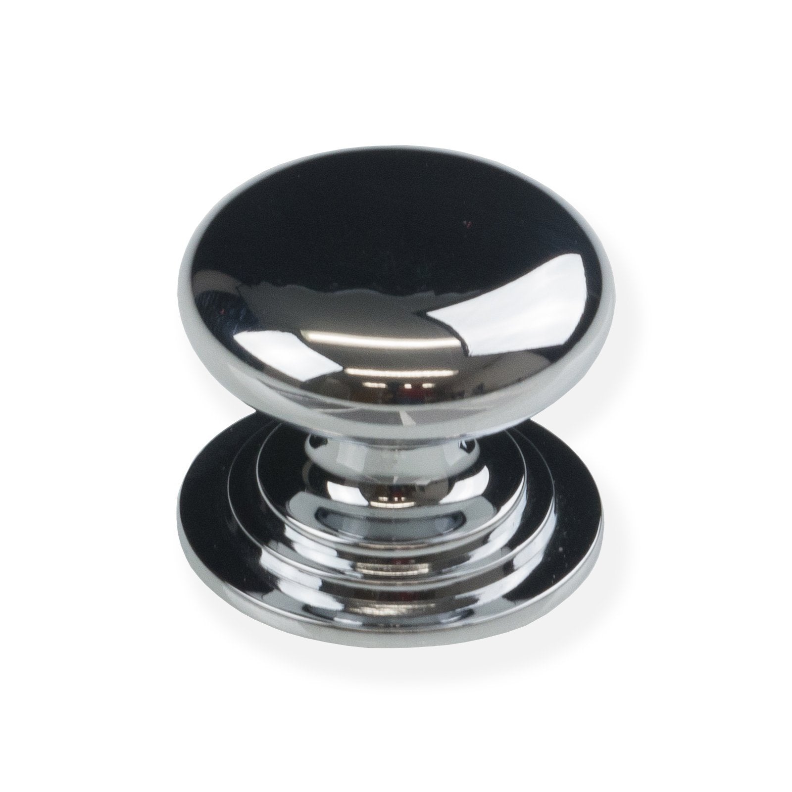 Chrome Victorian Cabinet Knob 38mm