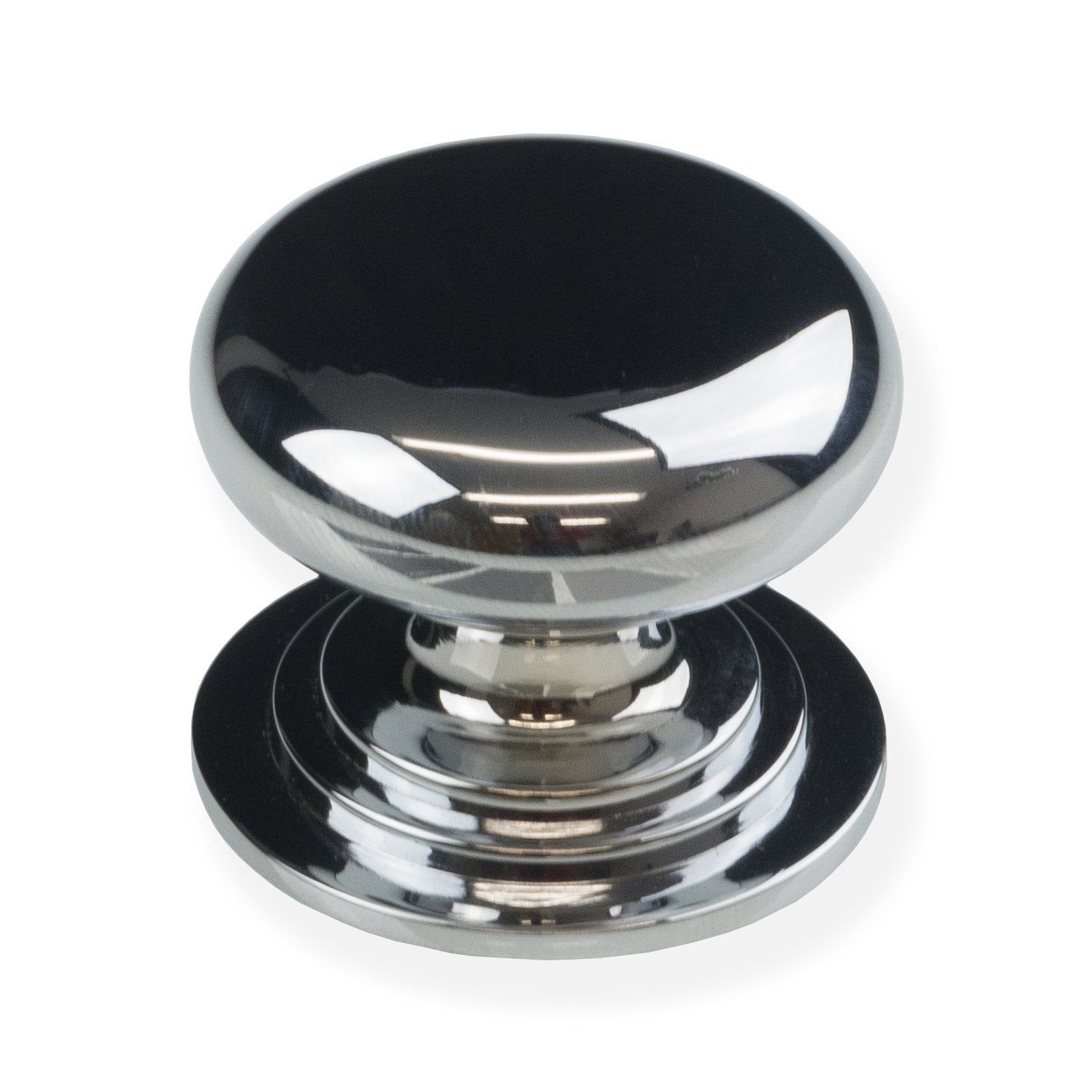 Chrome Victorian Cabinet Knob 45mm