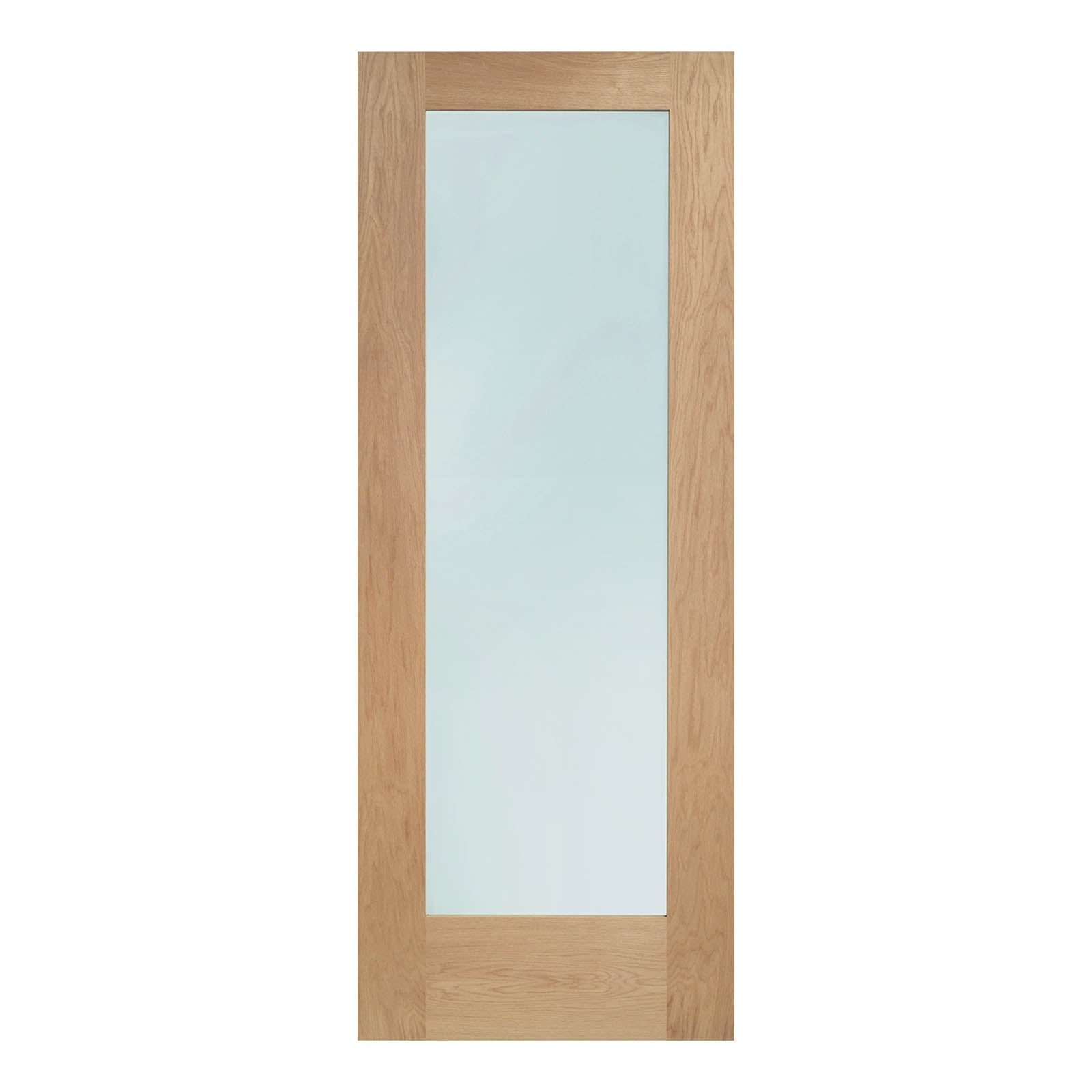 External Oak Pattern 10 Dowelled Door with Double Glazed Clear Glass