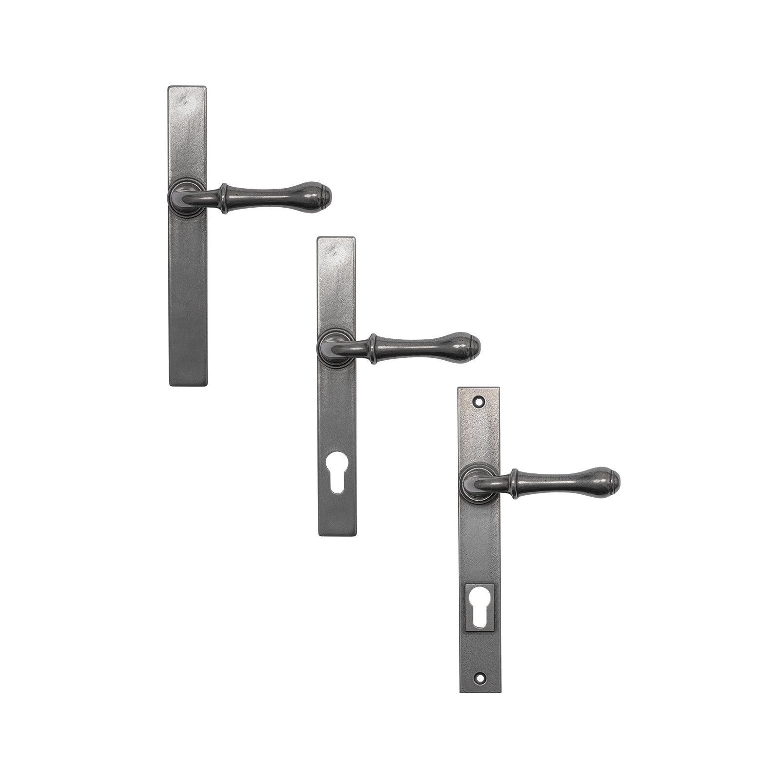 Derwent Pewter Multipoint Door Handles