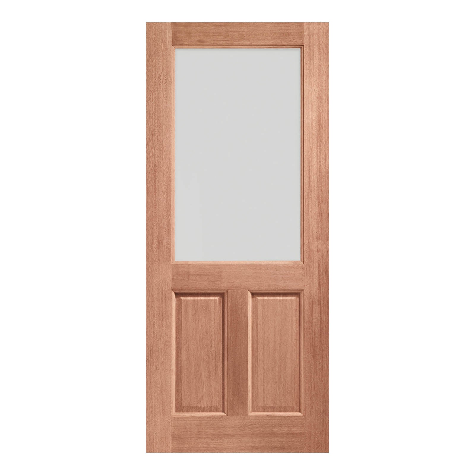 External Hardwood 2XG Door with Double Glazed Clear Glass