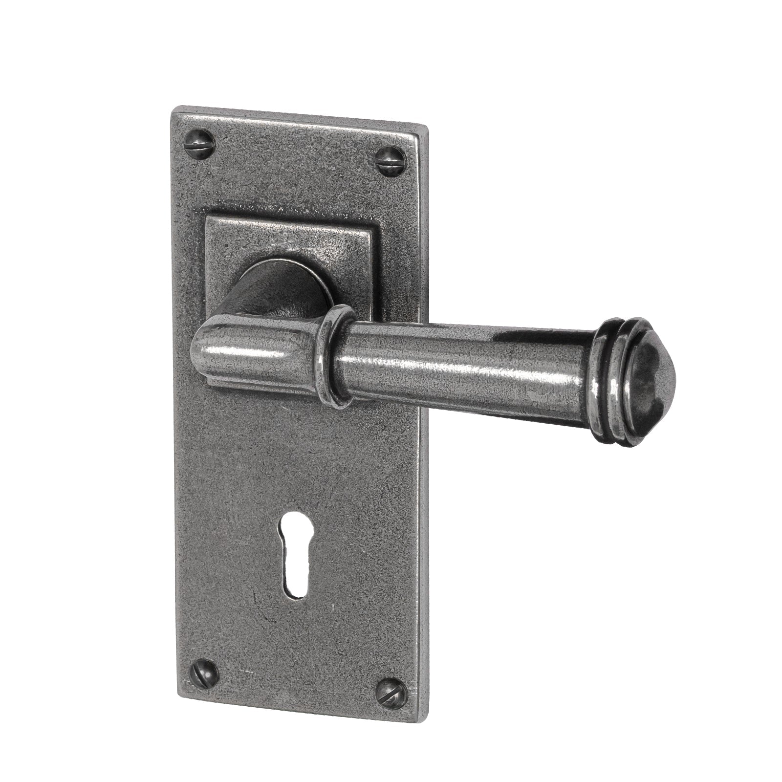 Durham lock pewter handle