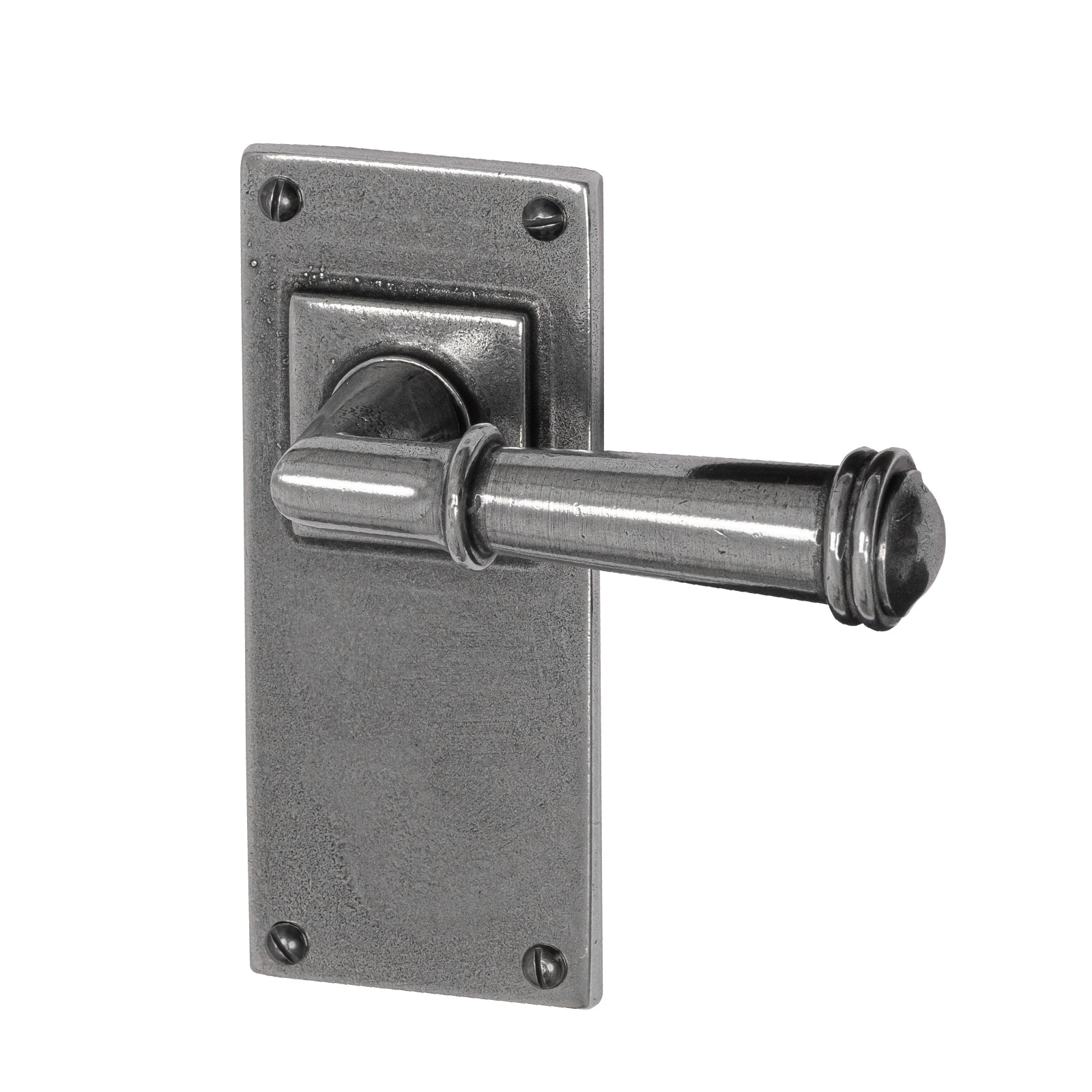 Durham latch pewter handle