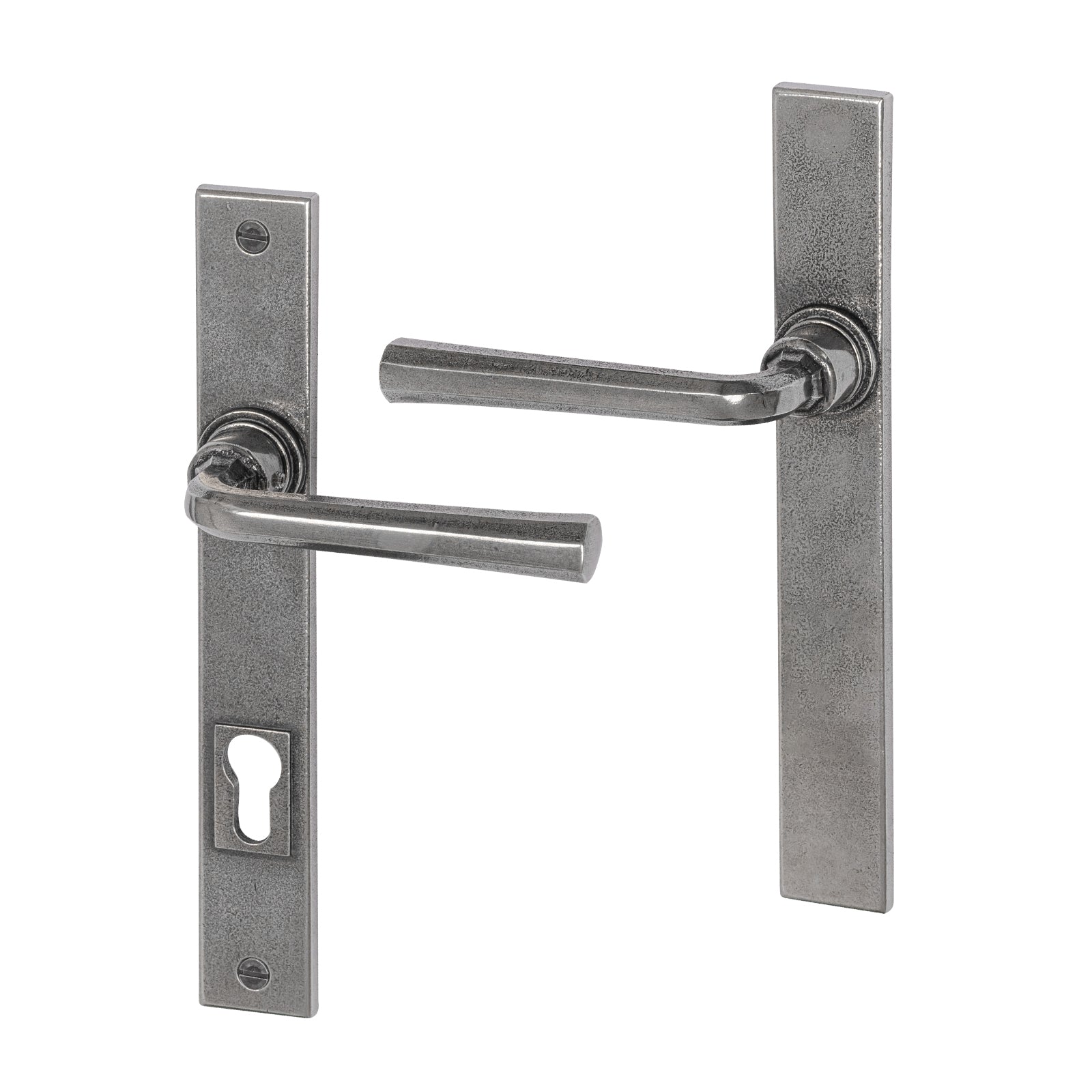 Tunstall Pewter Multipoint Door Handles