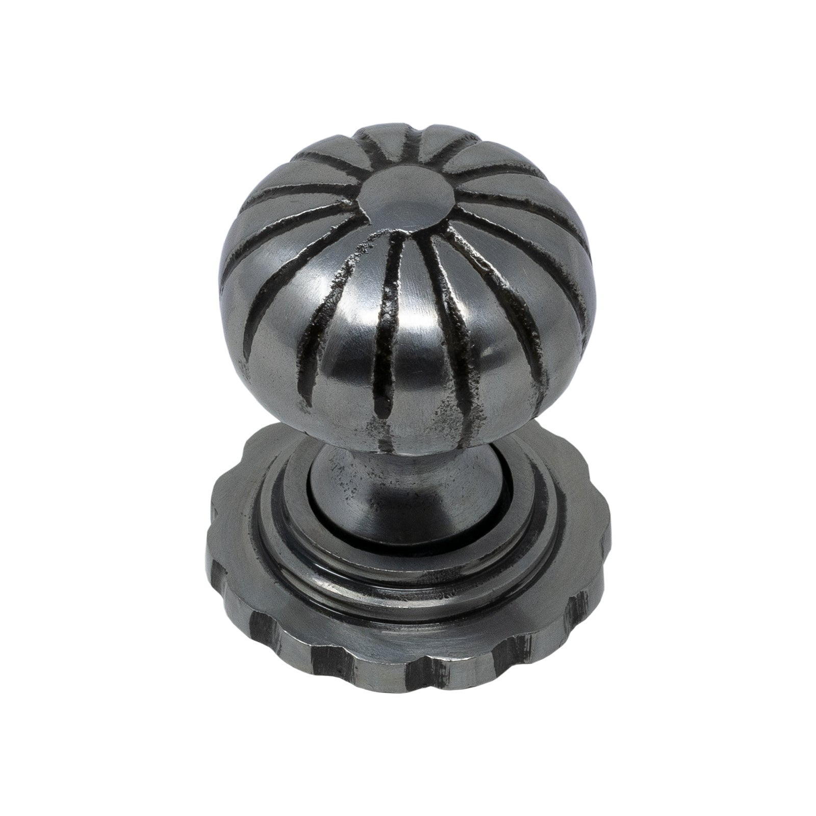 Small Cast Iron Flower Cabinet Knob SHOW