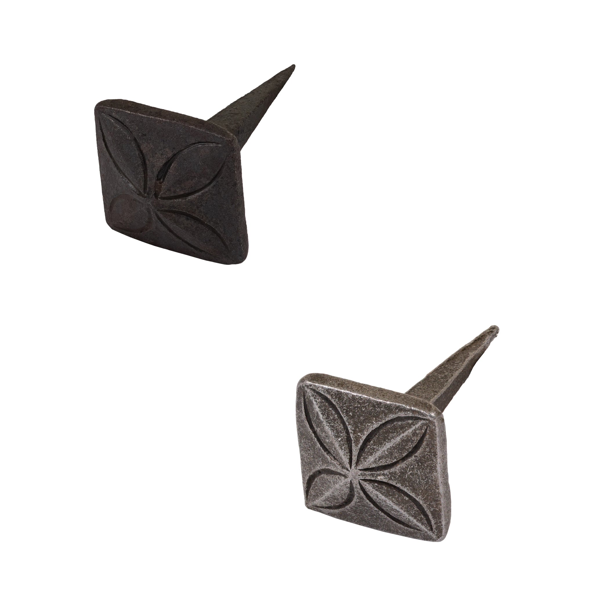 Hand Forged Flower Door Stud