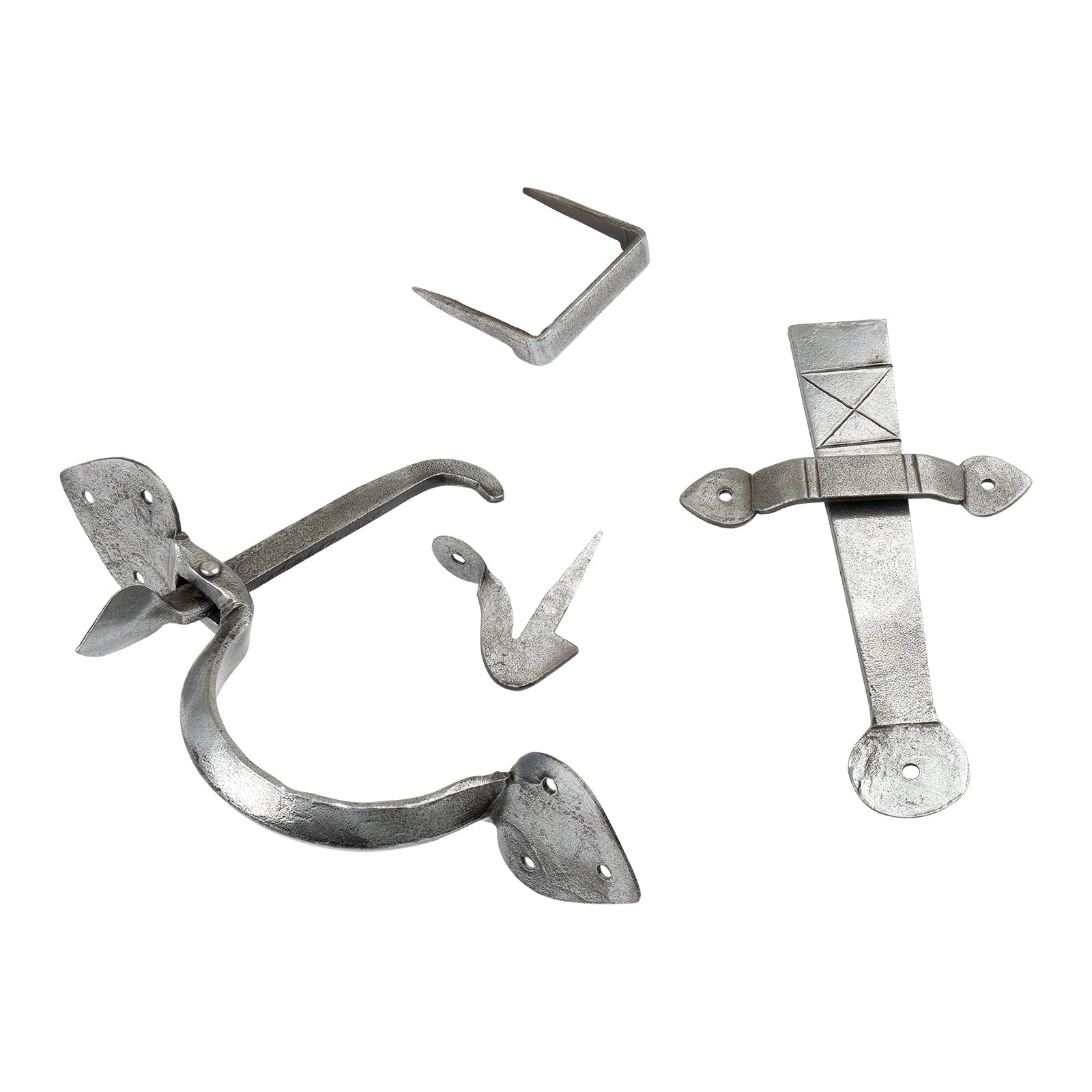 Gothic Thumb Latch Hand Forged Pewter