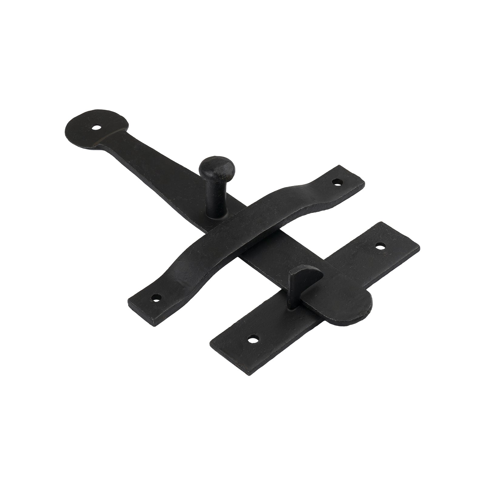 Black Latch Set & Screw On Keeper