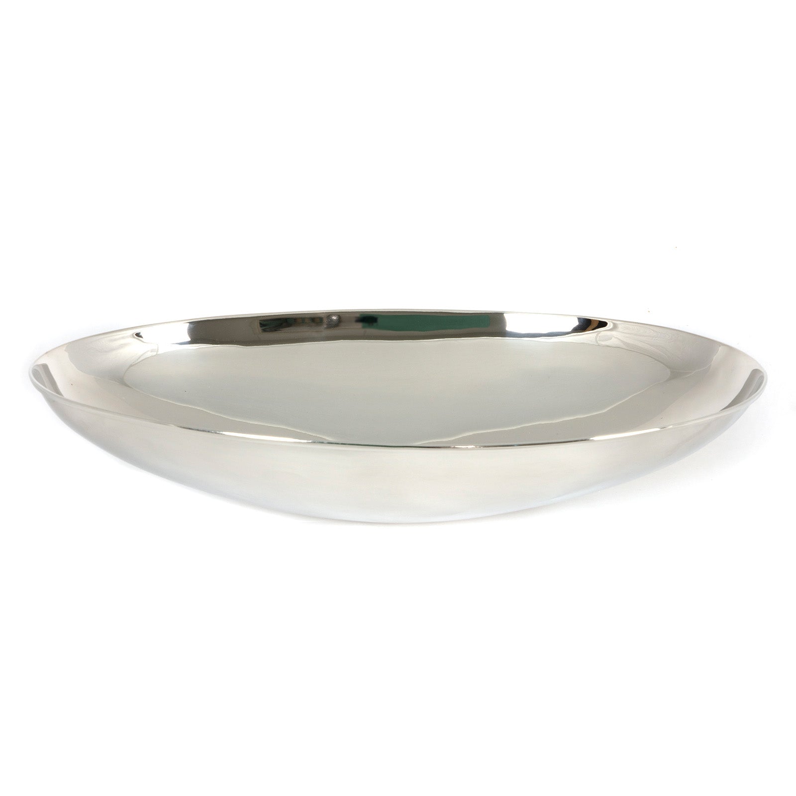 SHOW Smooth Oval Sink in Smooth Brass