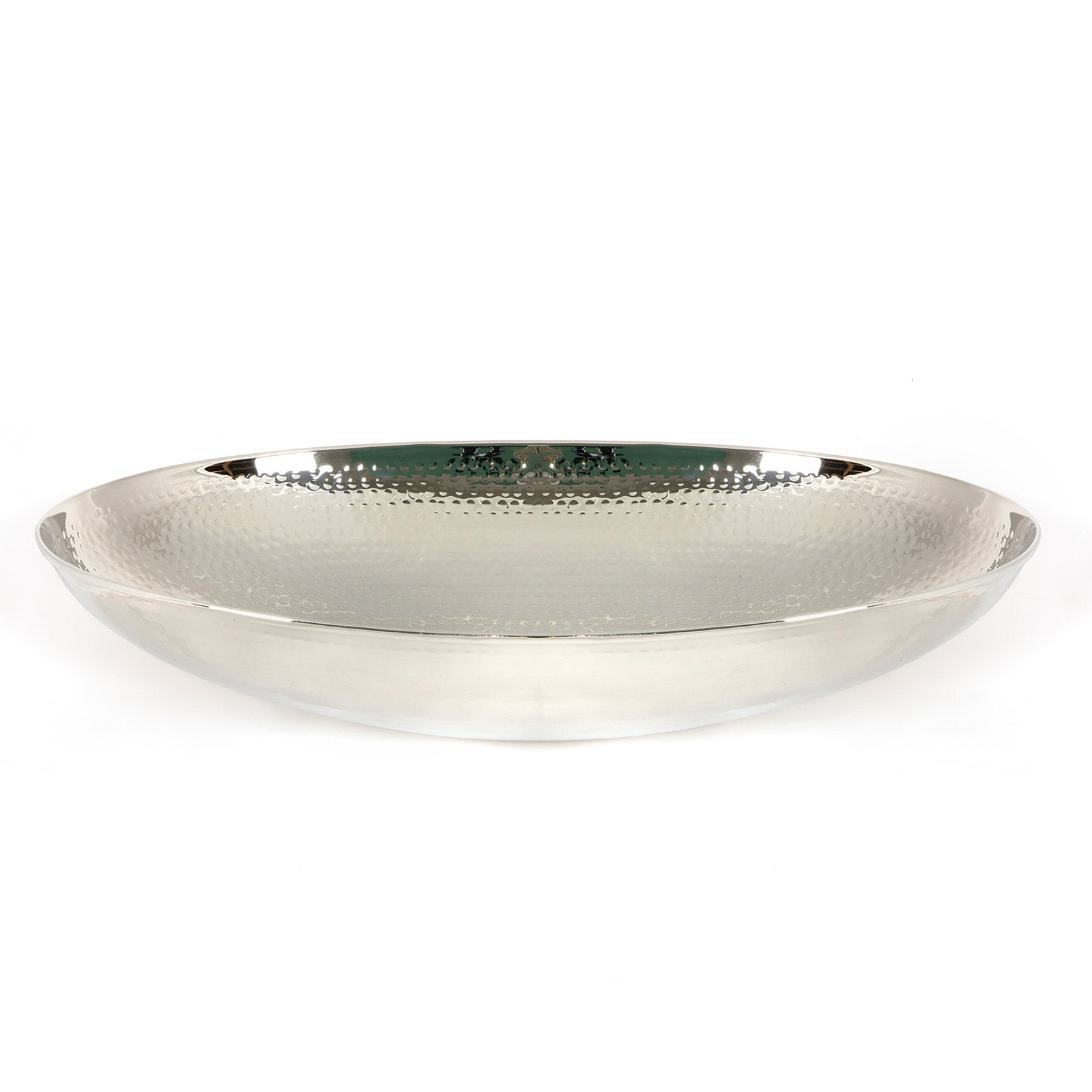 SHOW Hammered Oval Sink in Hammered Brass