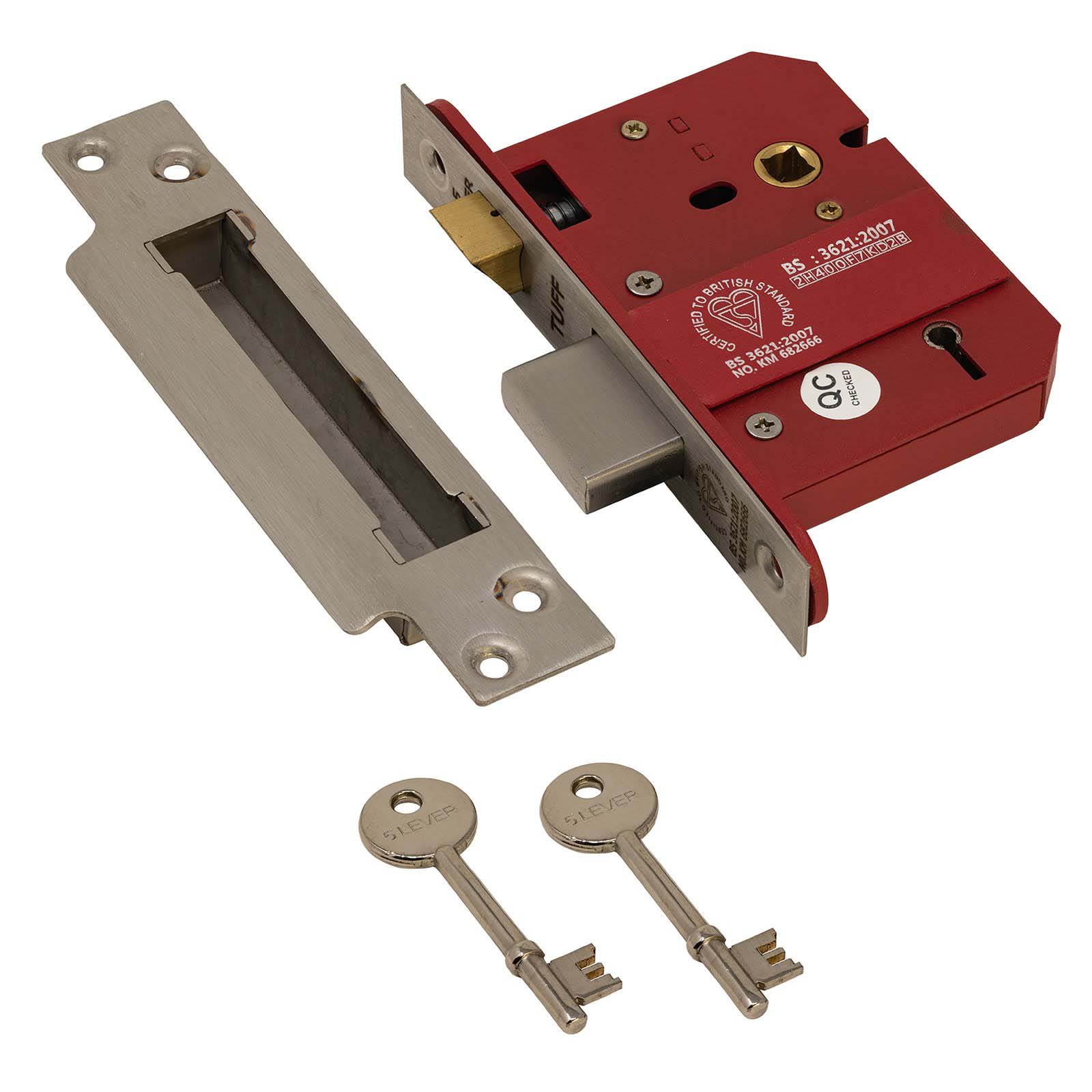 3 inch 5 lever lock BS3621 SHOW