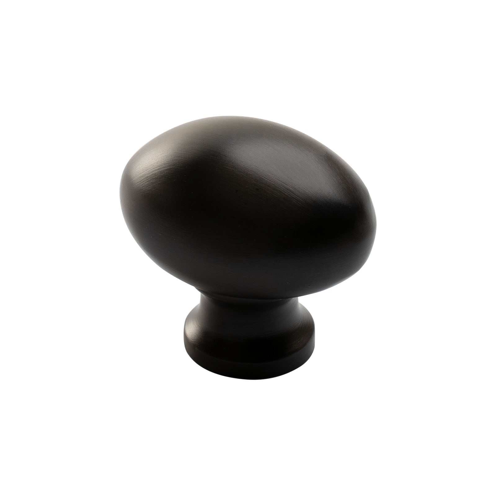 matt bronze oval cabinet knob SHOW