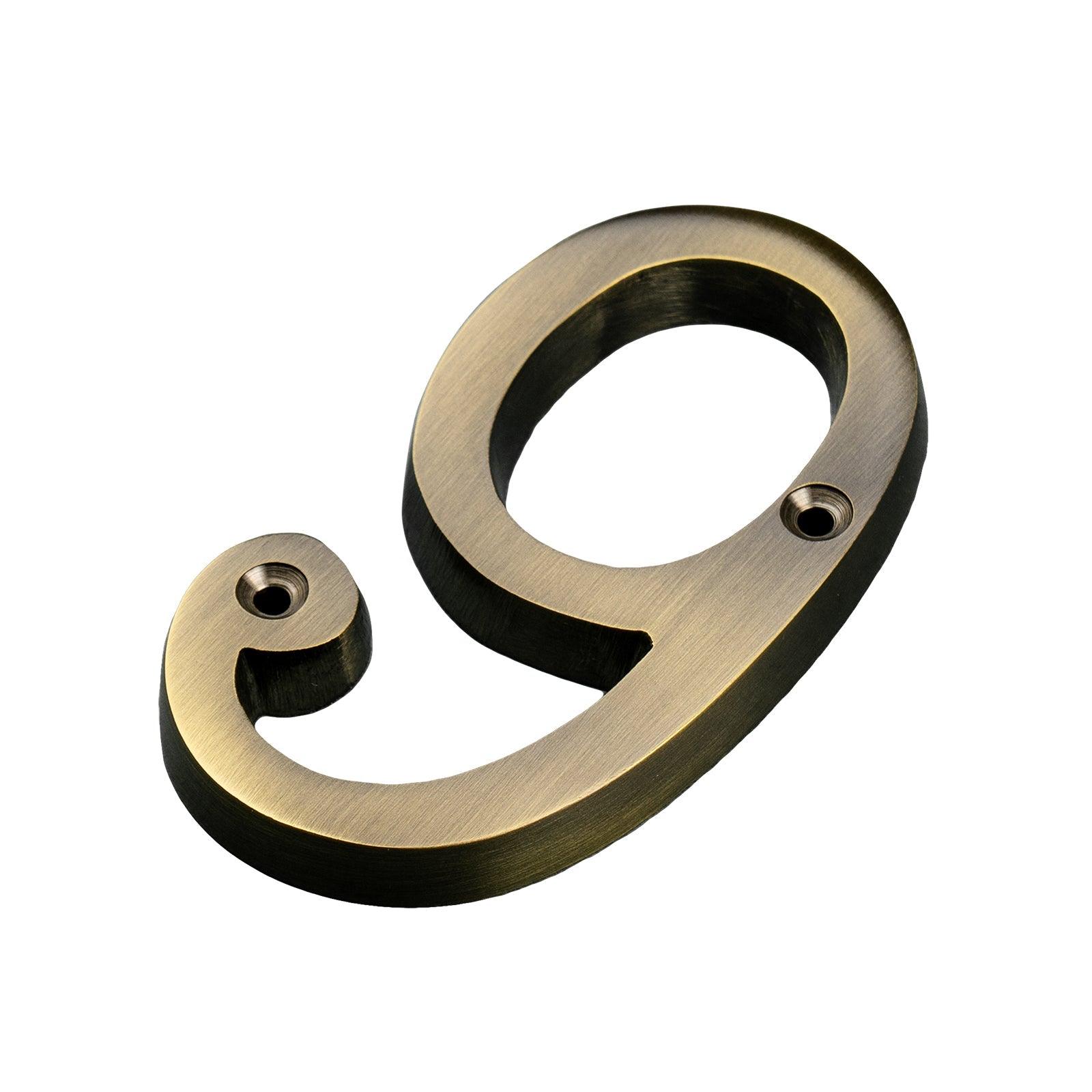 brass front door numbers